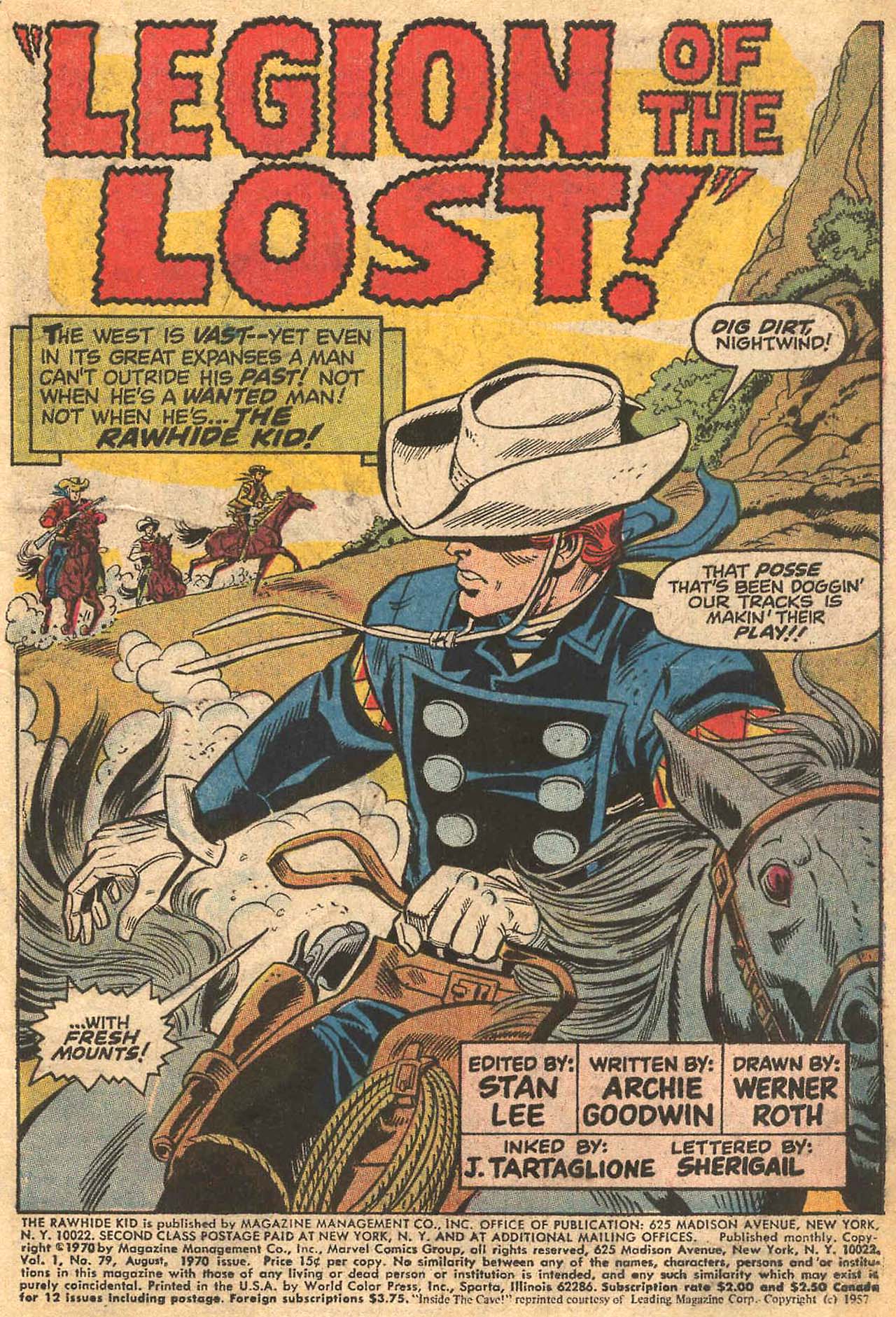 Read online The Rawhide Kid comic -  Issue #79 - 3