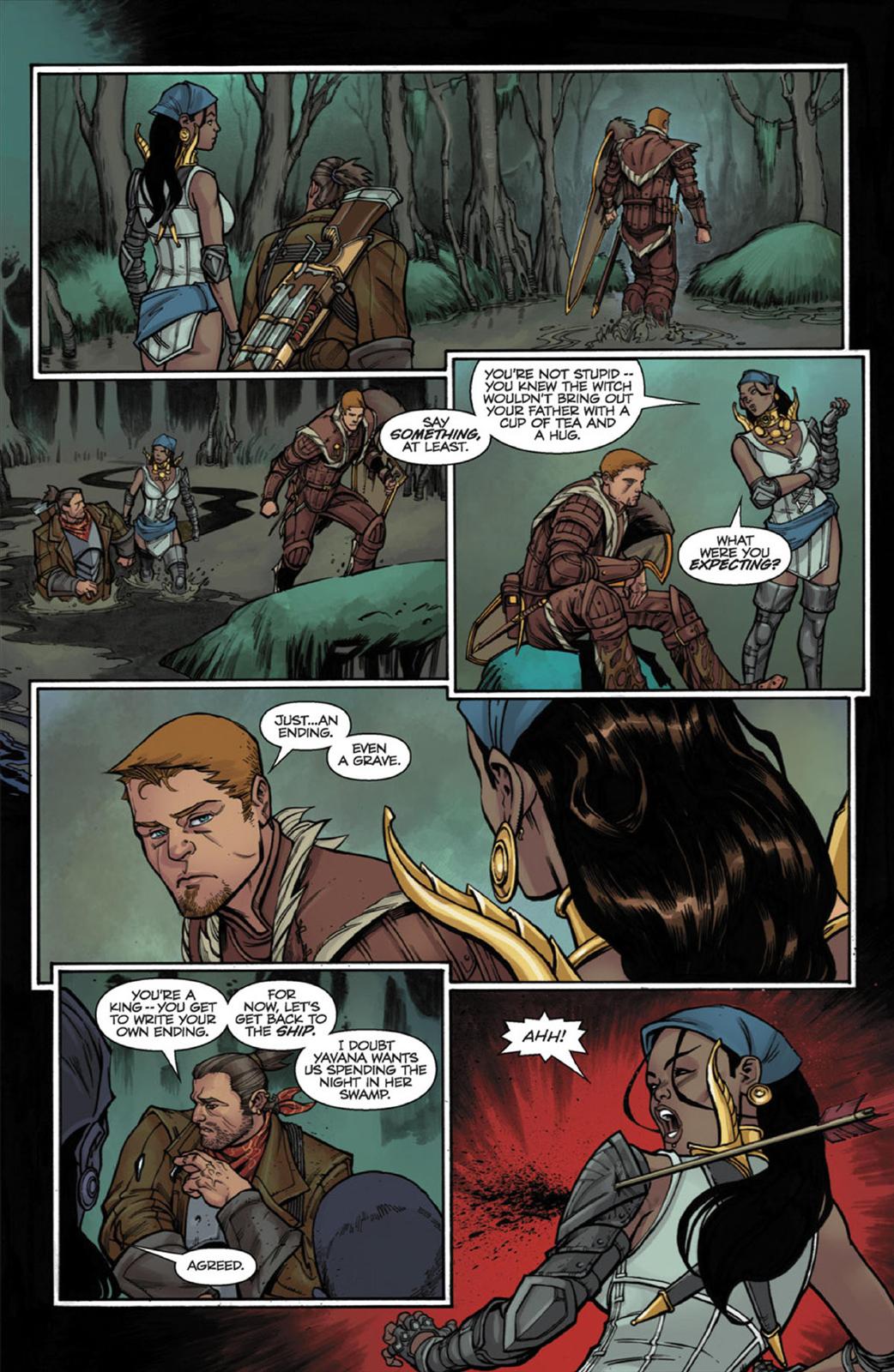 Read online Dragon Age: The Silent Grove comic -  Issue #4 - 10