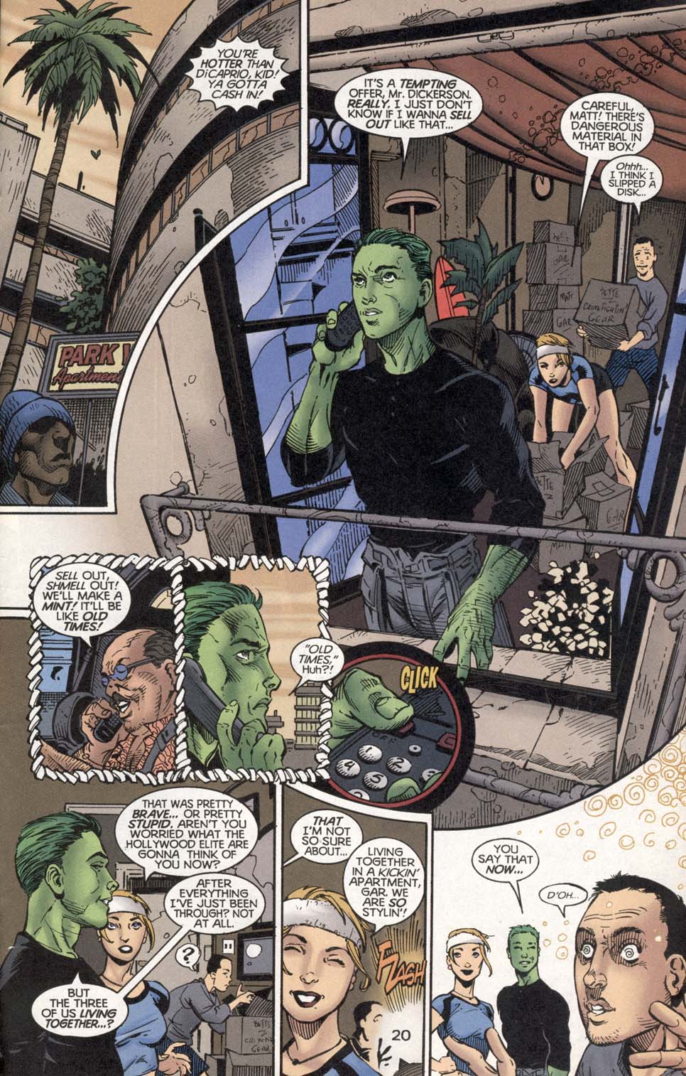 Read online Beast Boy comic -  Issue #4 - 20