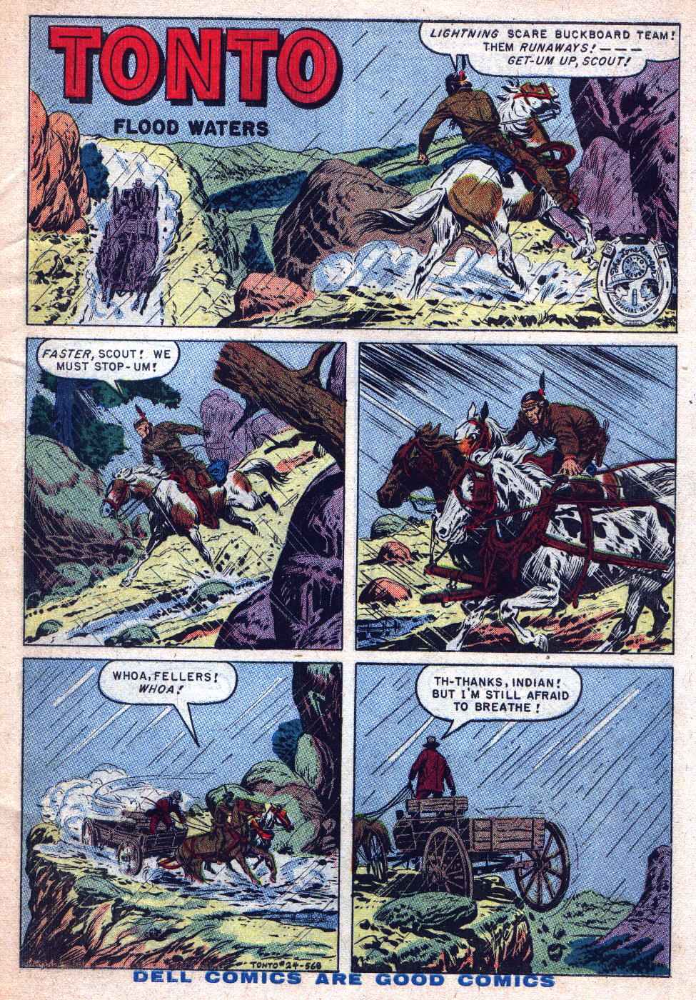 Read online Lone Ranger's Companion Tonto comic -  Issue #24 - 3