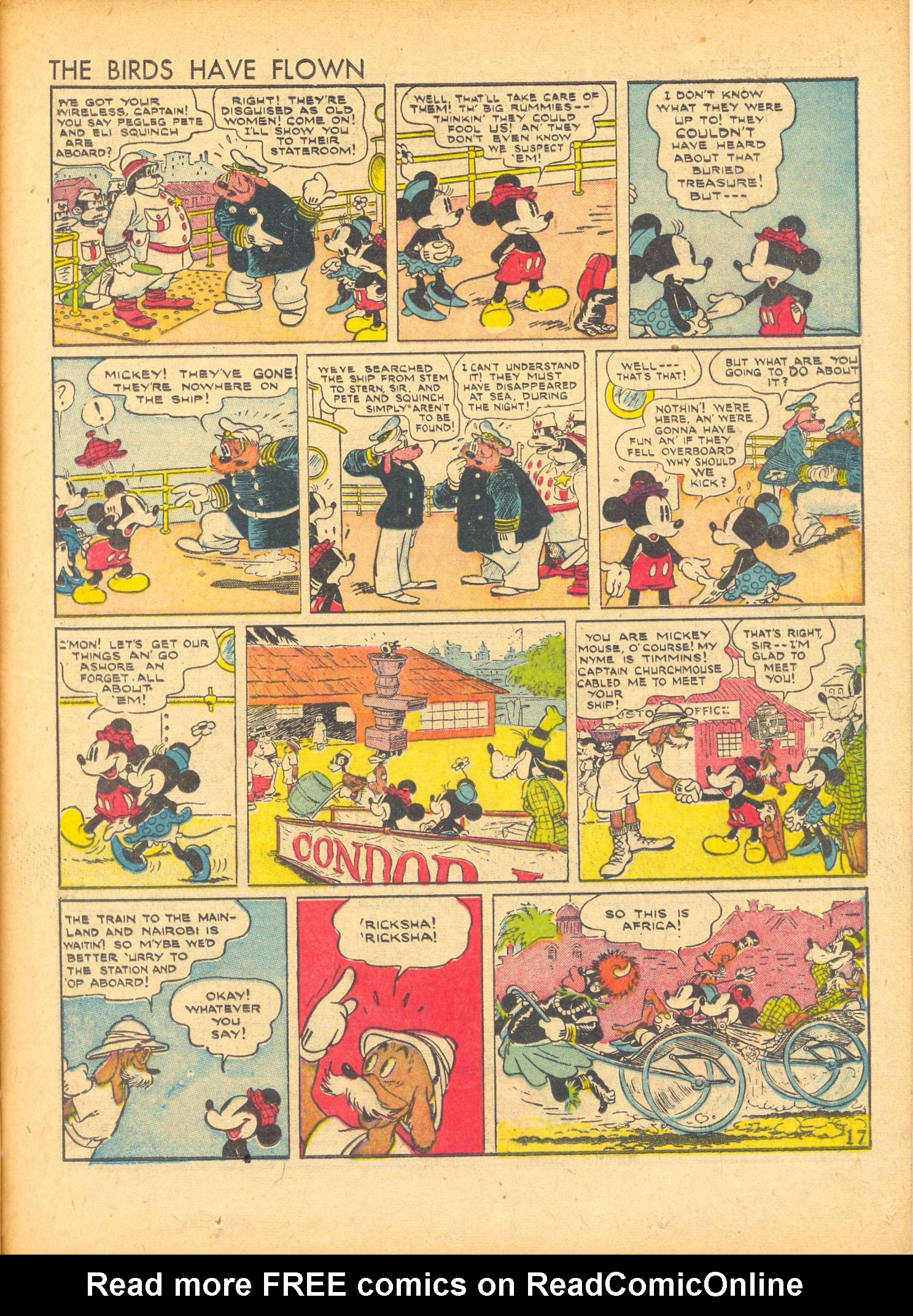 Read online Walt Disney's Comics and Stories comic -  Issue #4 - 19