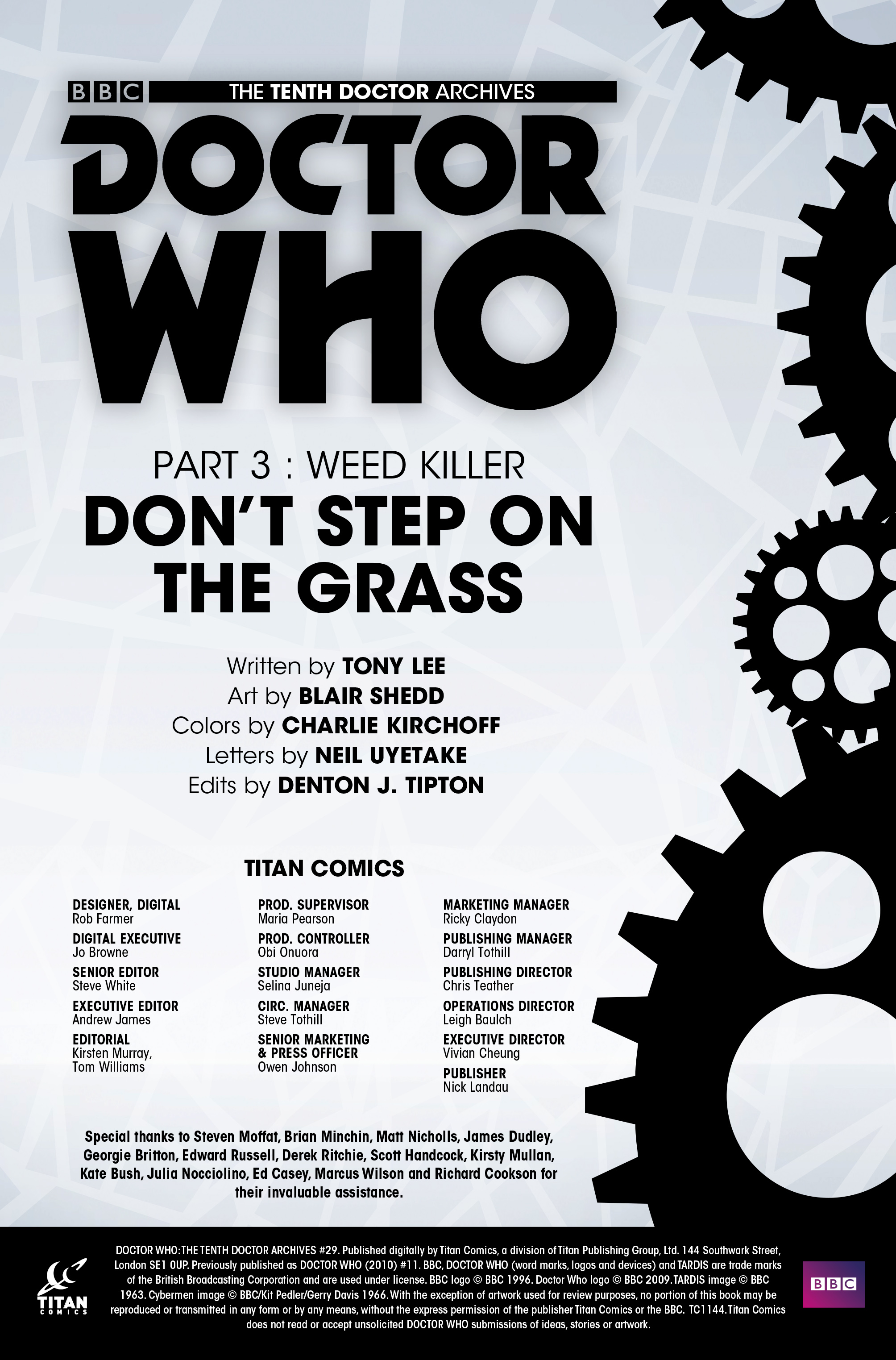 Read online Doctor Who: The Tenth Doctor Archives comic -  Issue #29 - 2