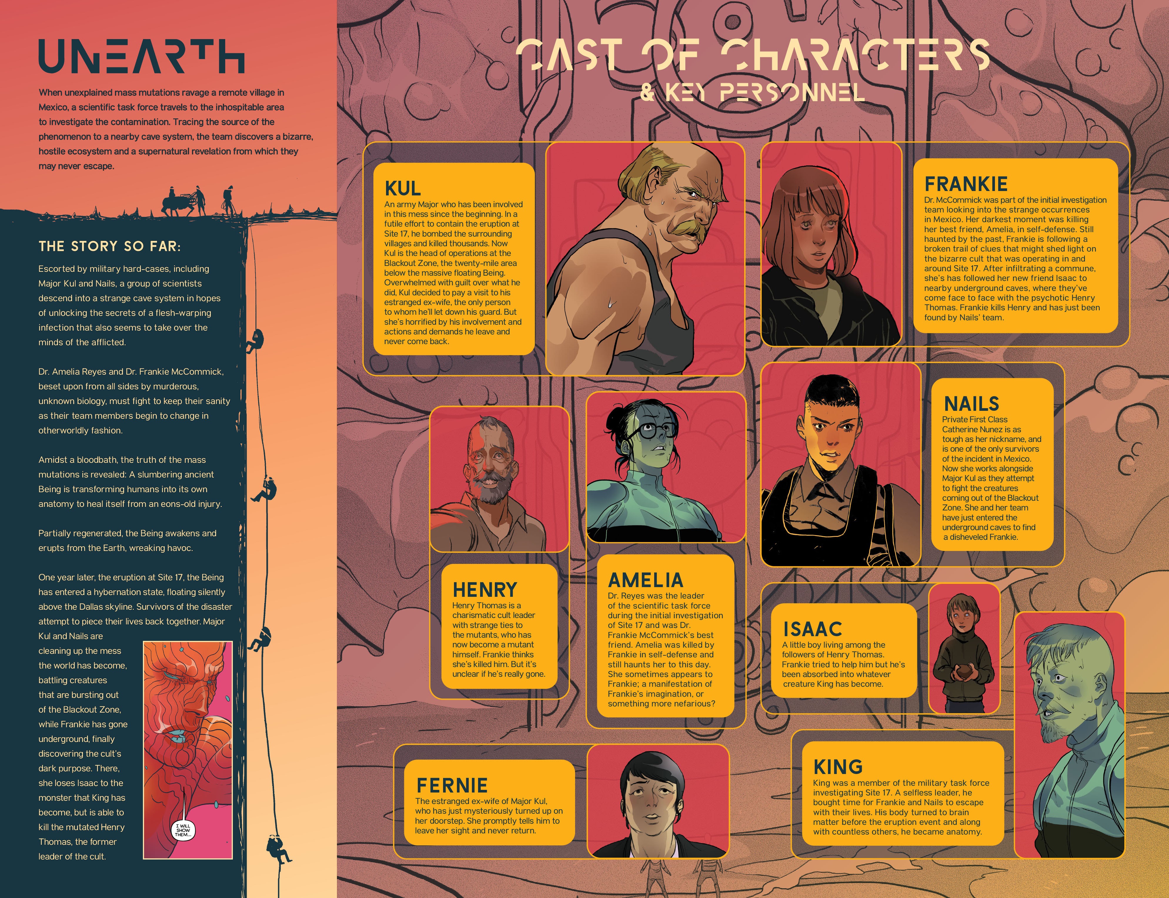 Read online Unearth comic -  Issue #10 - 2