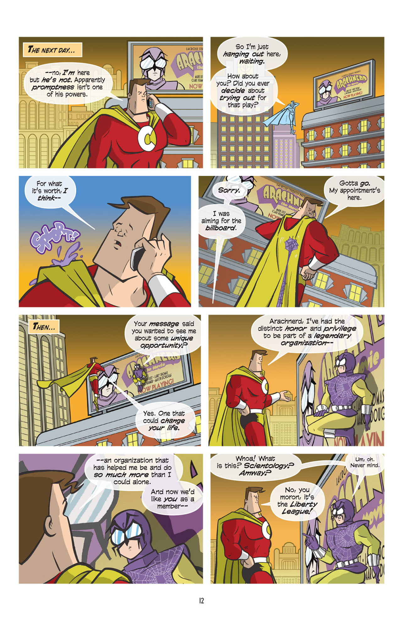 Read online Love and Capes comic -  Issue #4 - 13