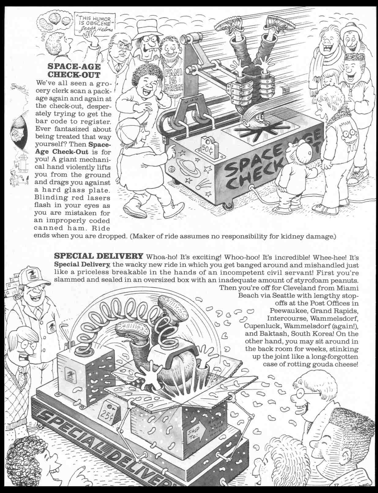 Read online MAD comic -  Issue #304 - 19