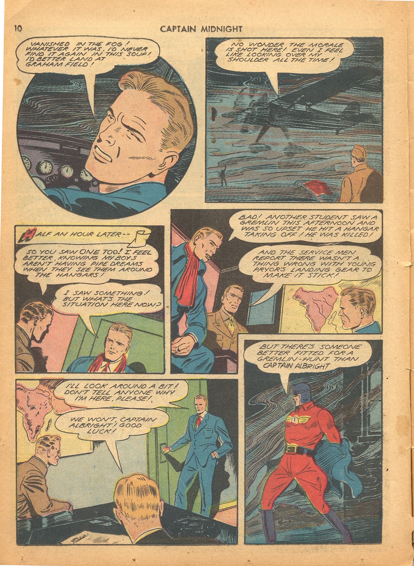 Read online Captain Midnight (1942) comic -  Issue #4 - 11