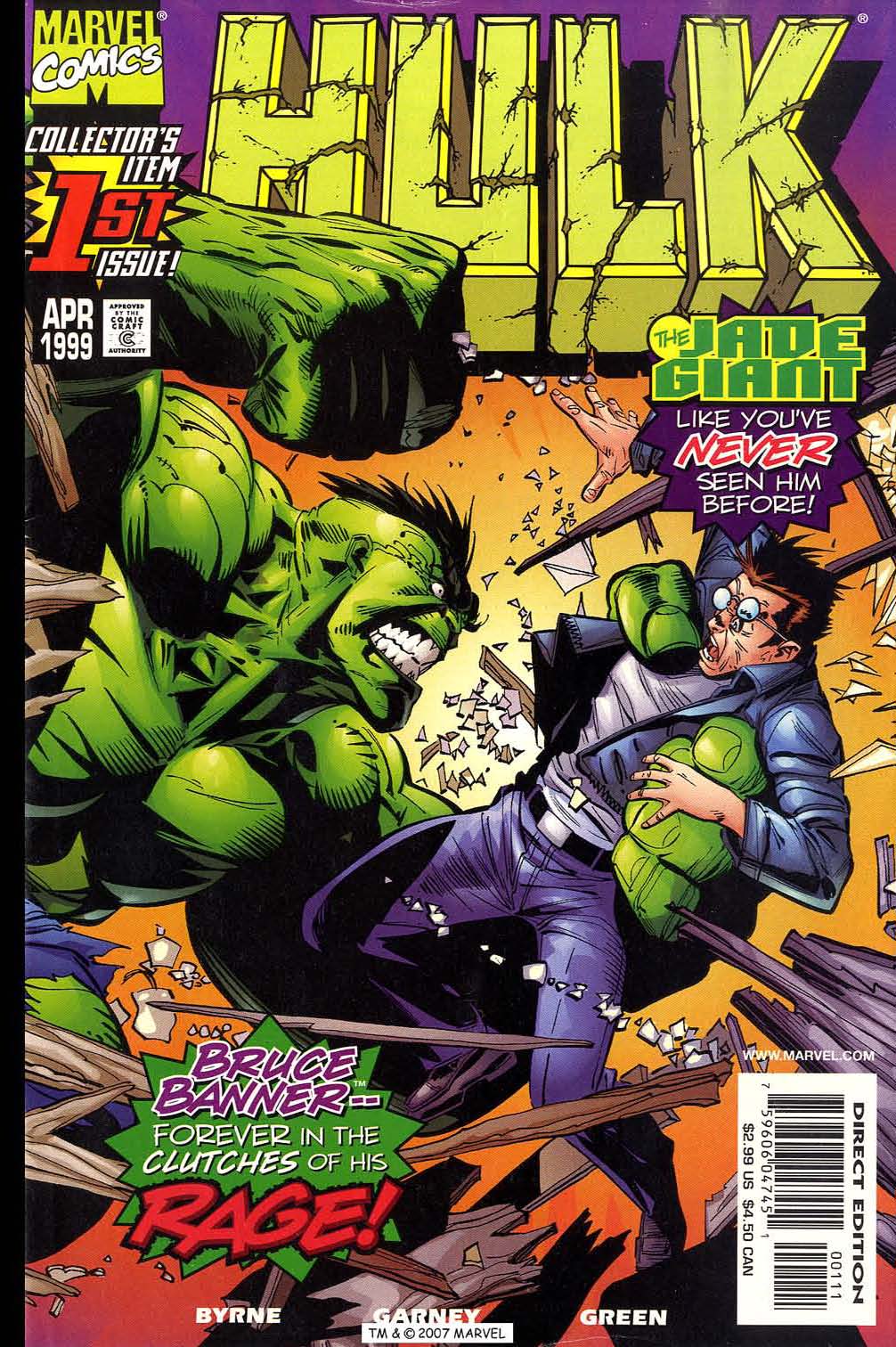 Read online Hulk (1999) comic -  Issue #1 - 1