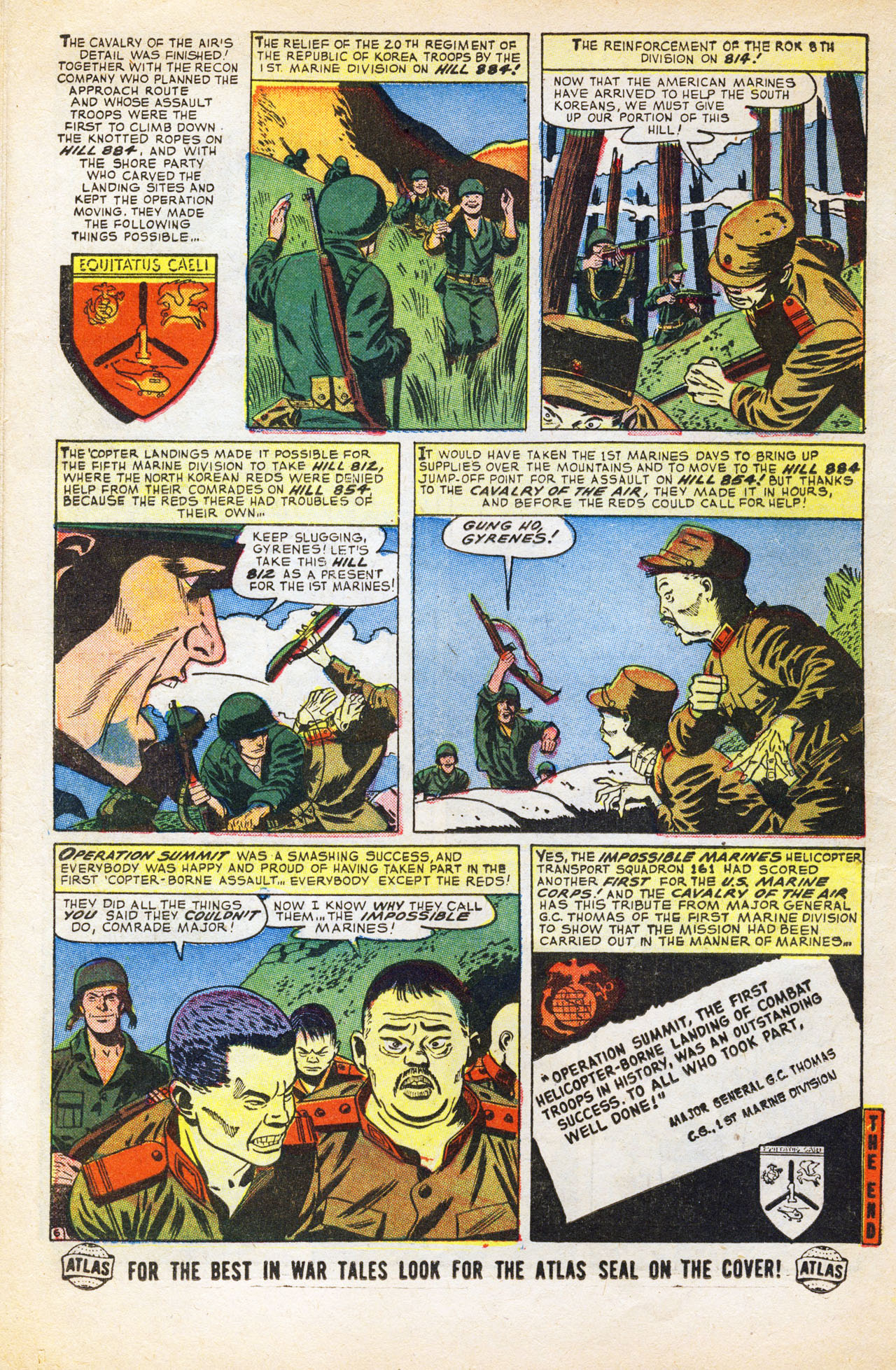 Read online Marines in Battle comic -  Issue #8 - 16