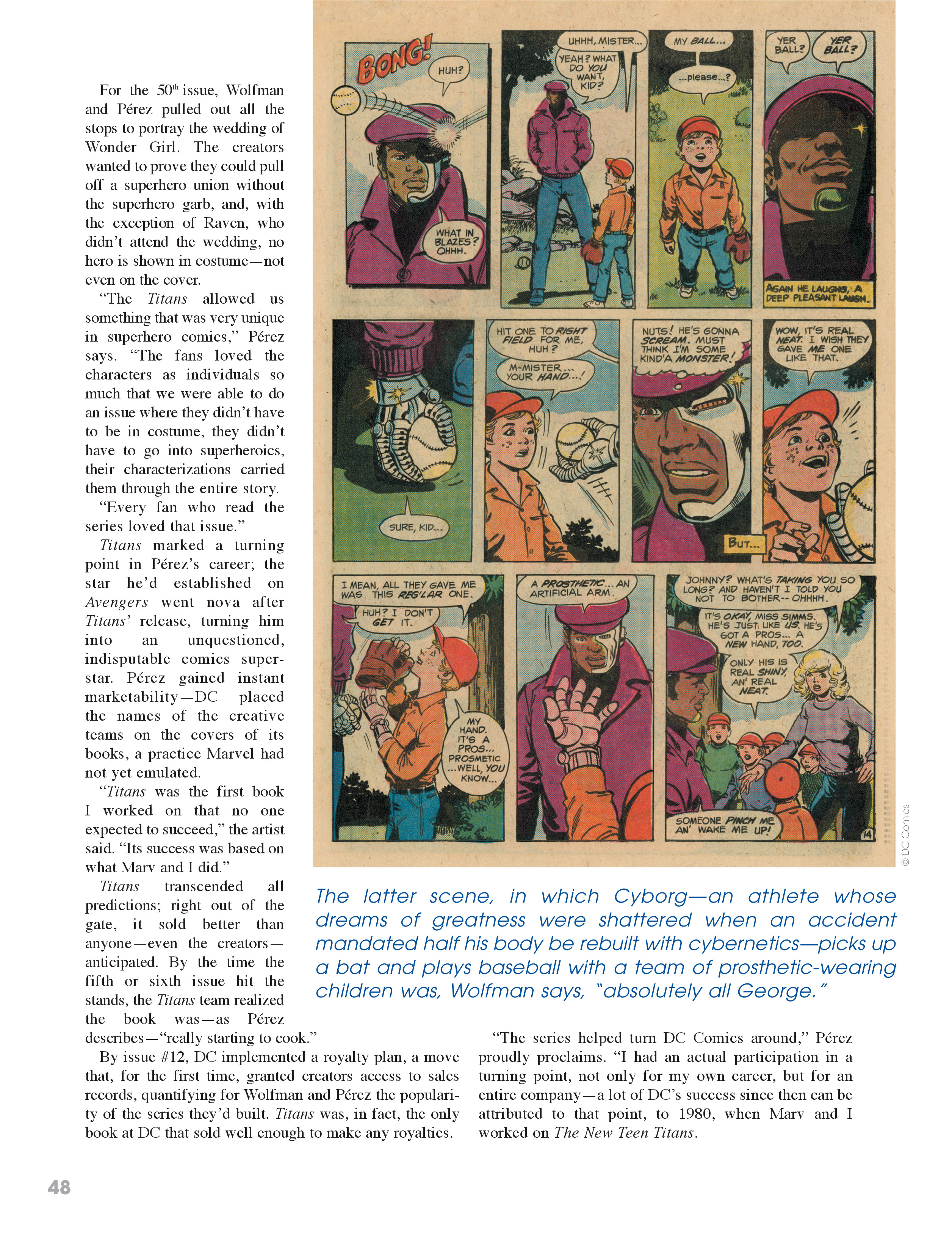 Read online George Perez Storyteller comic -  Issue # TPB 2 (Part 1) - 44