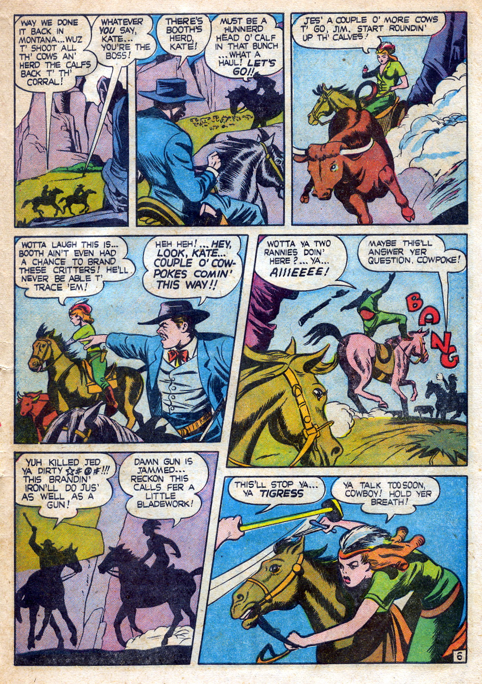 Read online Women Outlaws comic -  Issue #1 - 7