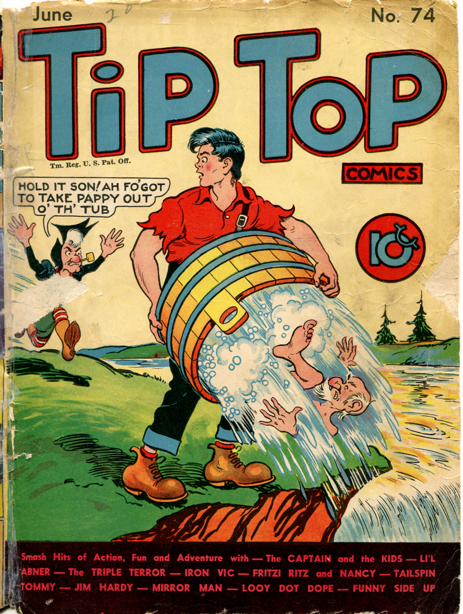 Read online Tip Top Comics comic -  Issue #74 - 2