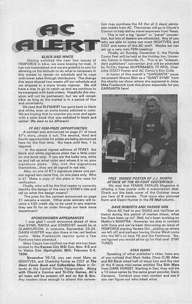 Read online Femforce comic -  Issue #88 - 26