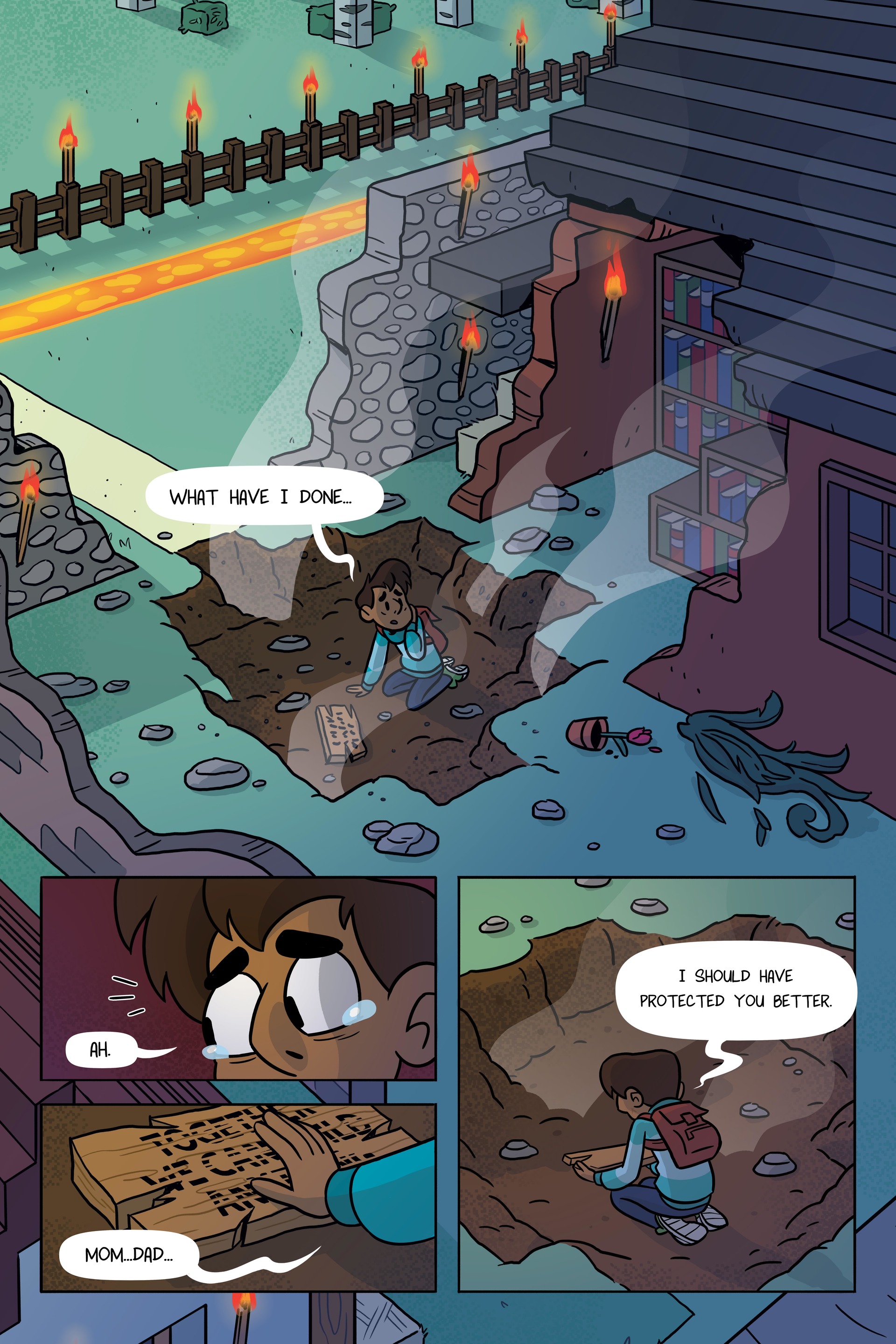 Read online Minecraft: Open World – Into the Nether comic -  Issue # TPB - 29