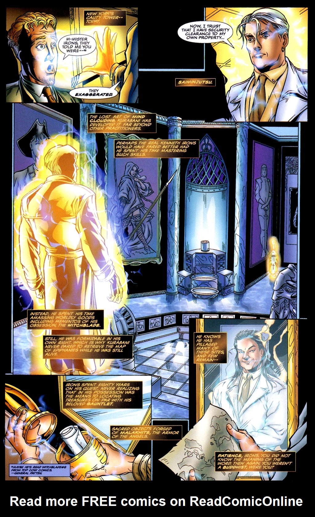 Read online Tomoe/Witchblade: Fire Sermon comic -  Issue # Full - 11