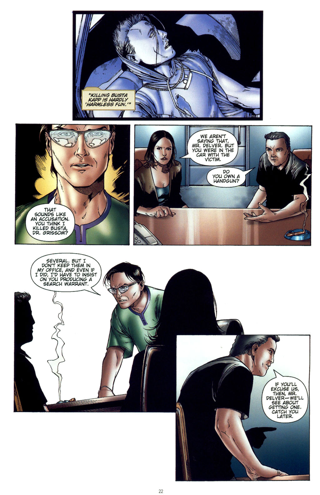 Read online CSI: Crime Scene Investigation: Bad Rap comic -  Issue #4 - 23