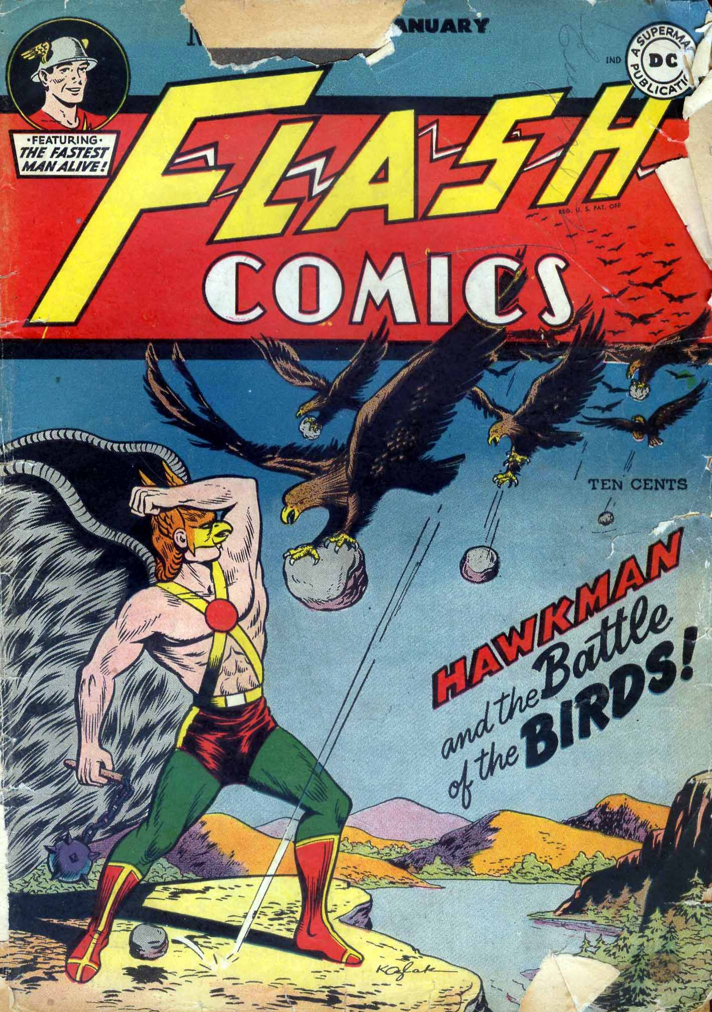 Read online Flash Comics comic -  Issue #79 - 1