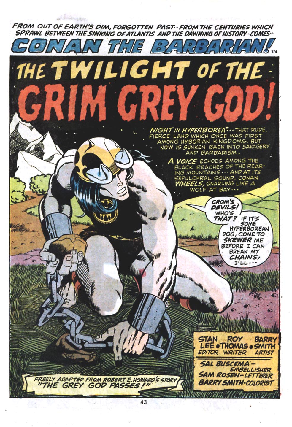 Read online Giant-Size Conan comic -  Issue #1 - 34