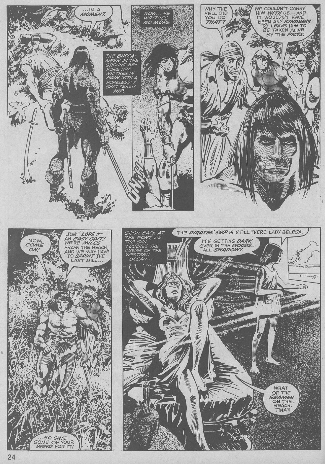 Read online The Savage Sword Of Conan comic -  Issue #48 - 24