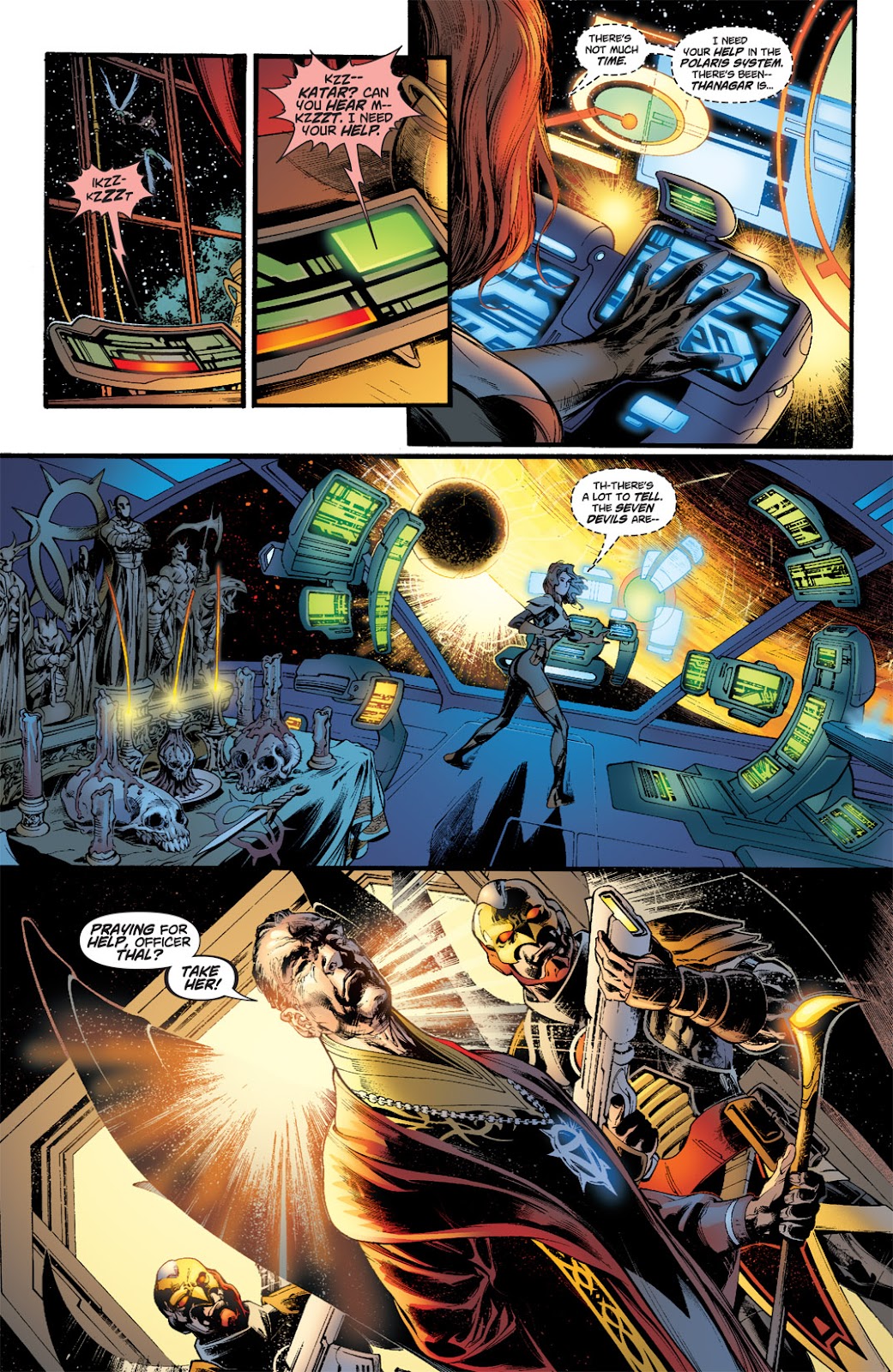 Rann/Thanagar War issue 1 - Page 13