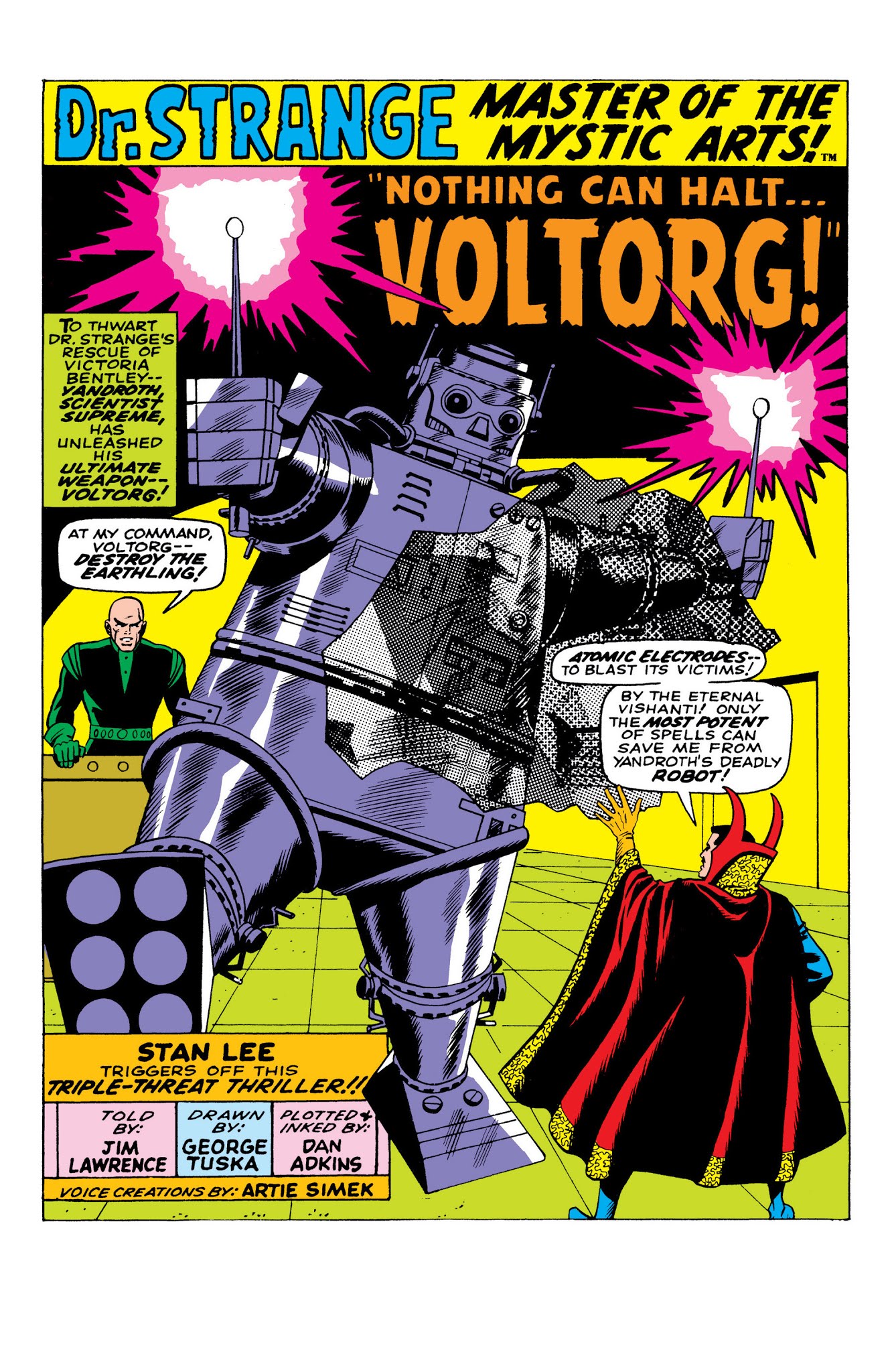 Read online Marvel Masterworks: Doctor Strange comic -  Issue # TPB 2 (Part 3) - 72