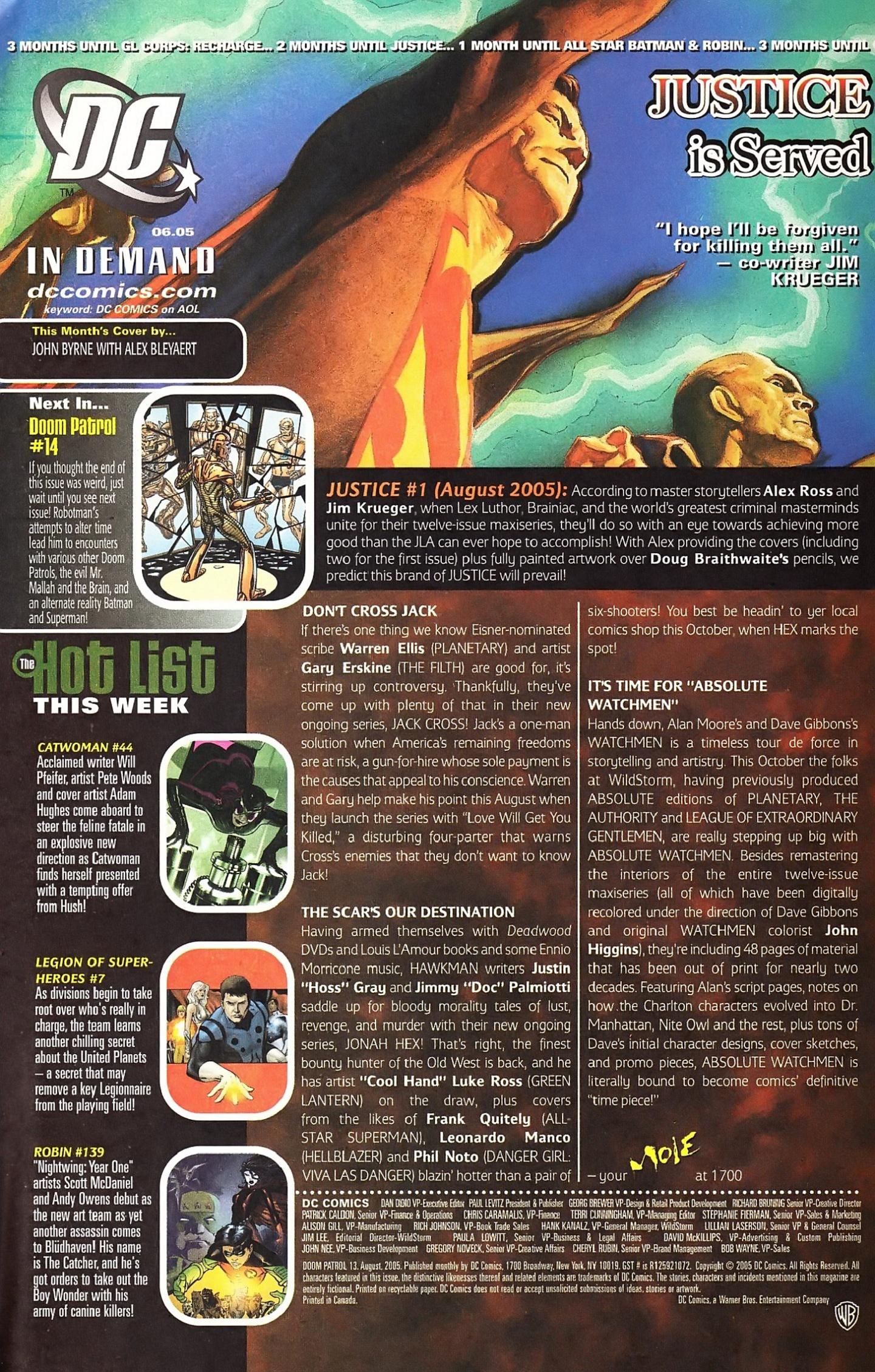 Read online Doom Patrol (2004) comic -  Issue #13 - 36
