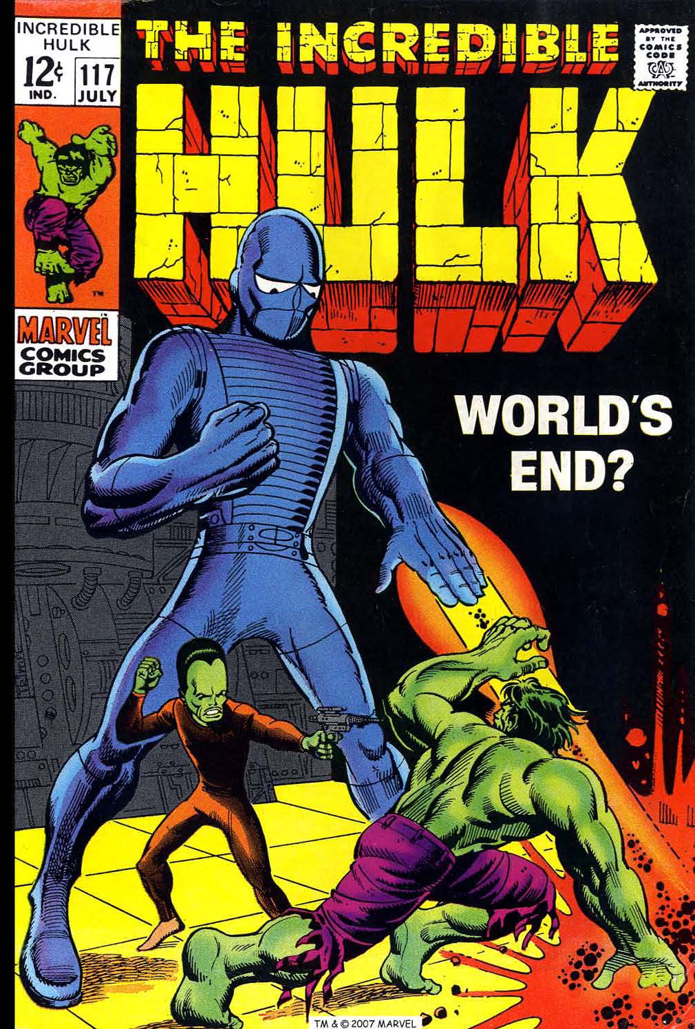 Read online The Incredible Hulk (1968) comic -  Issue #117 - 1