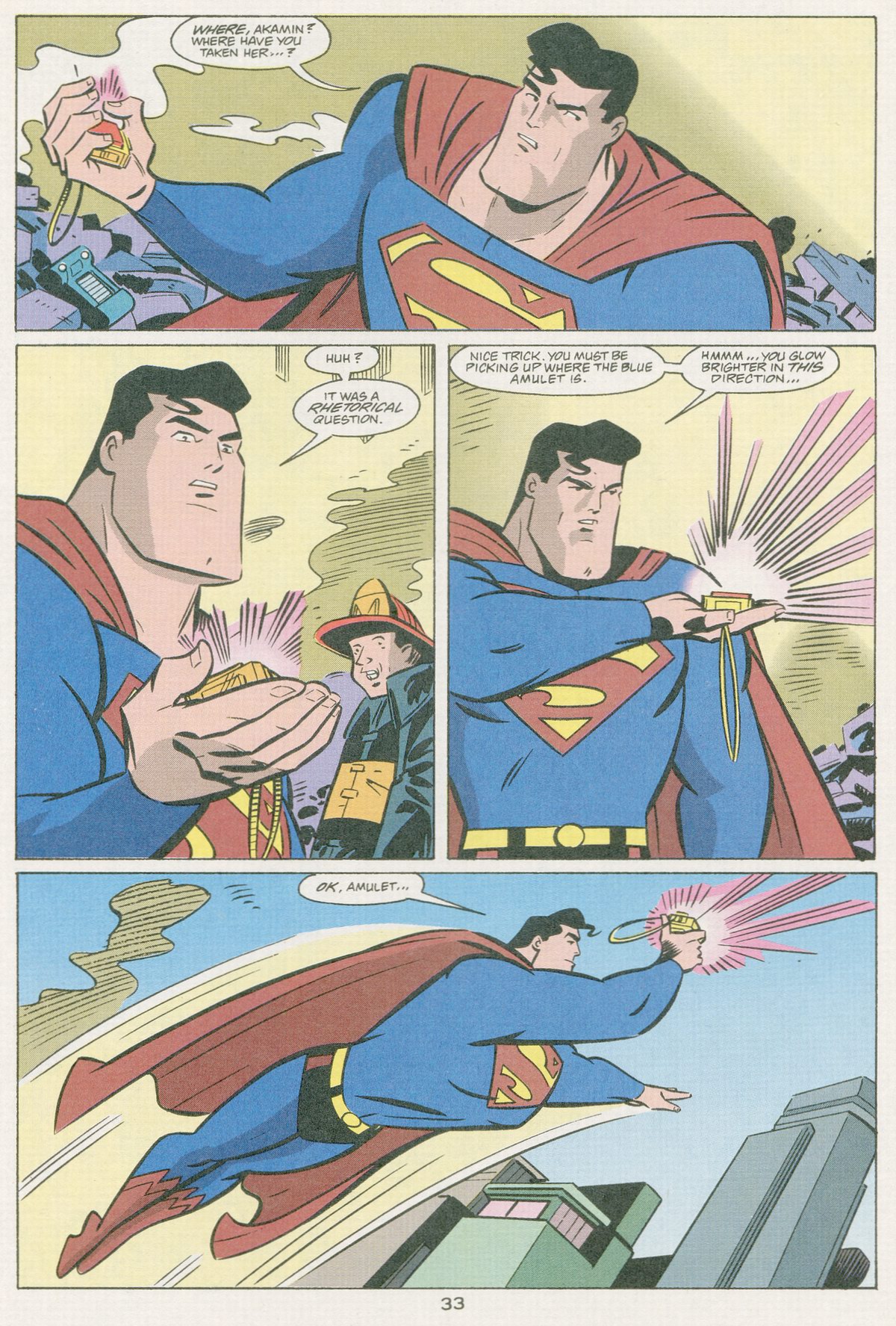 Read online Superman Adventures comic -  Issue # _Annual 1 - 34