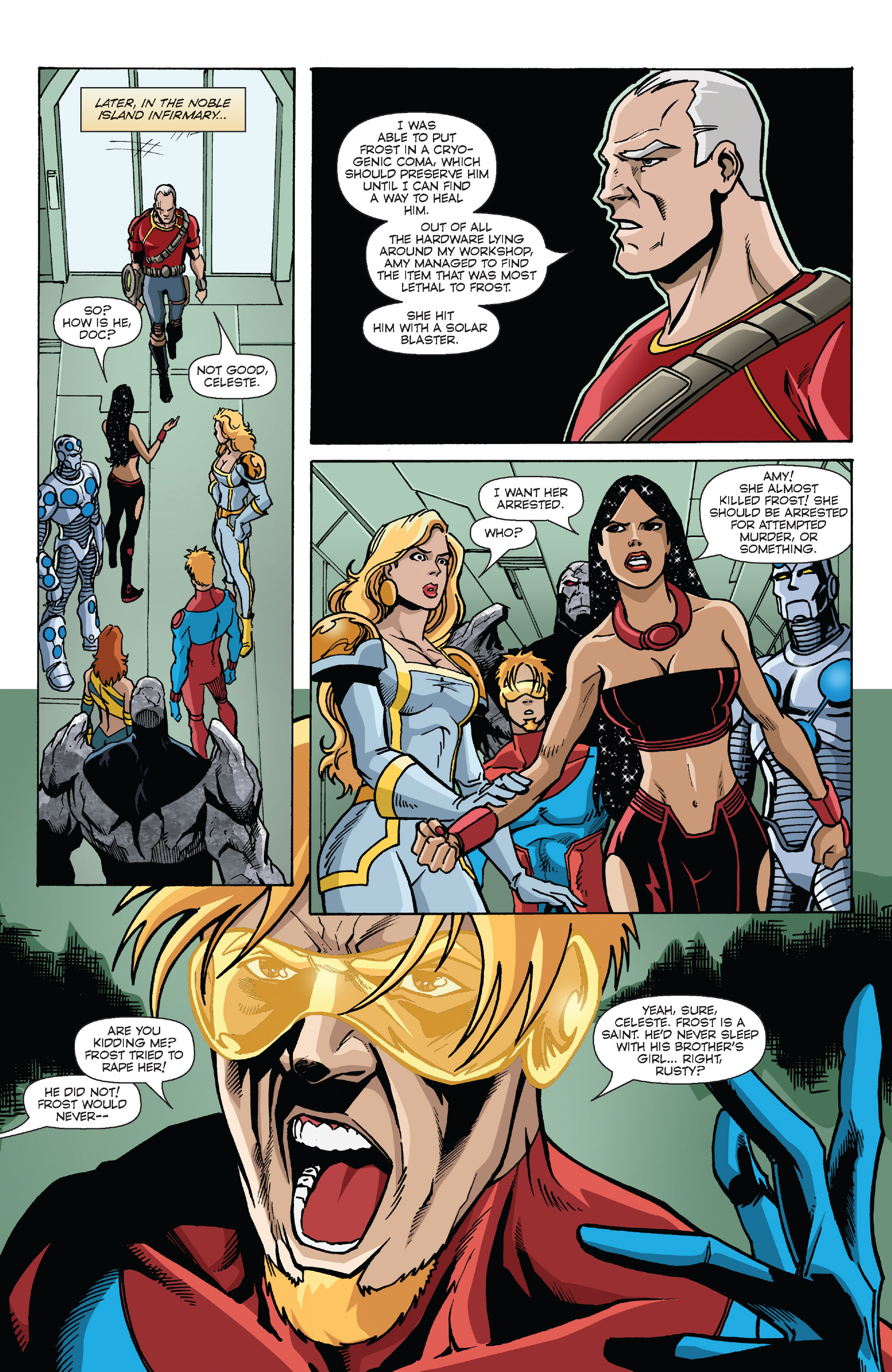 Read online Noble Causes (2004) comic -  Issue #34 - 7