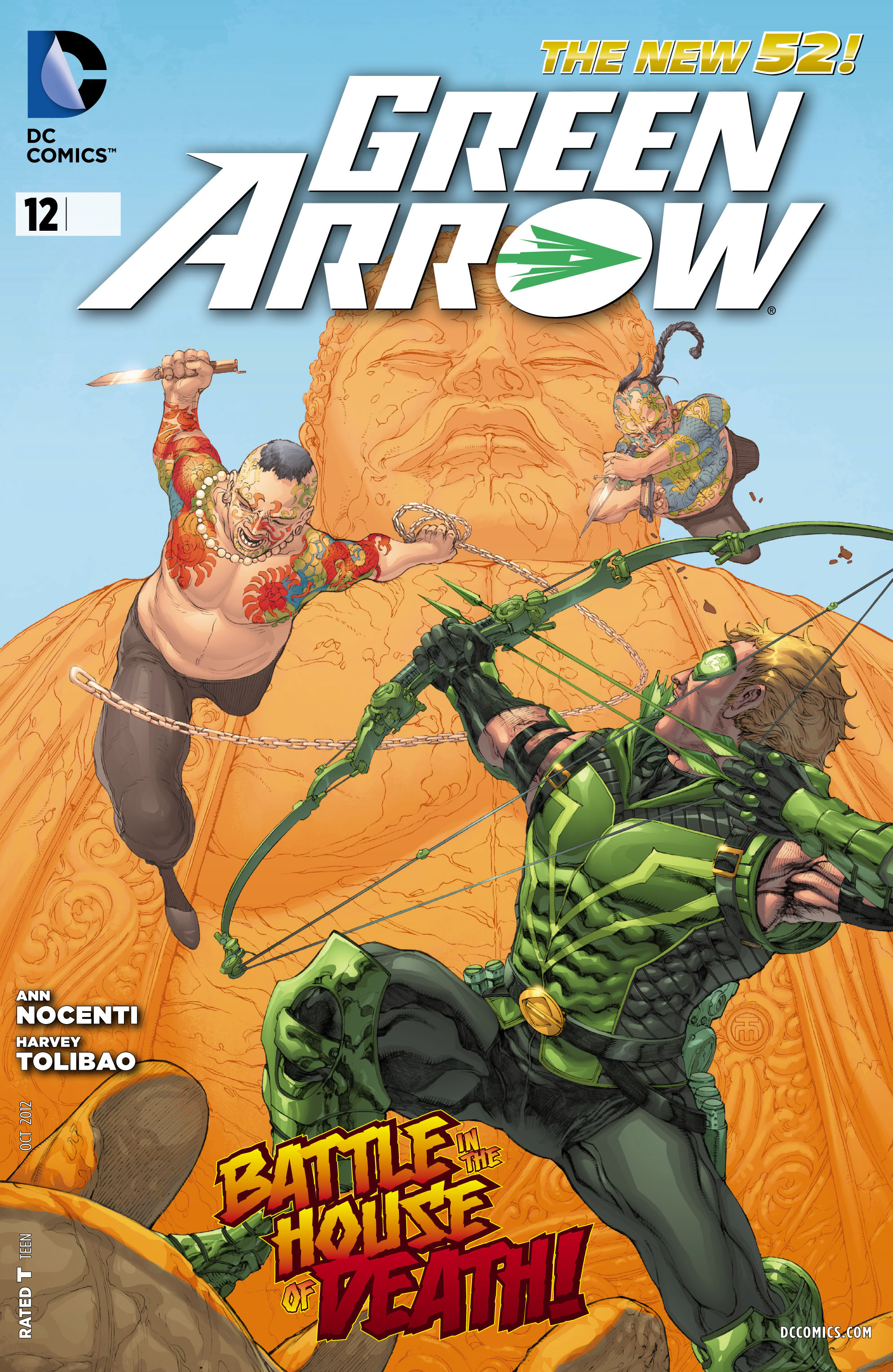 Read online Green Arrow (2011) comic -  Issue #12 - 1