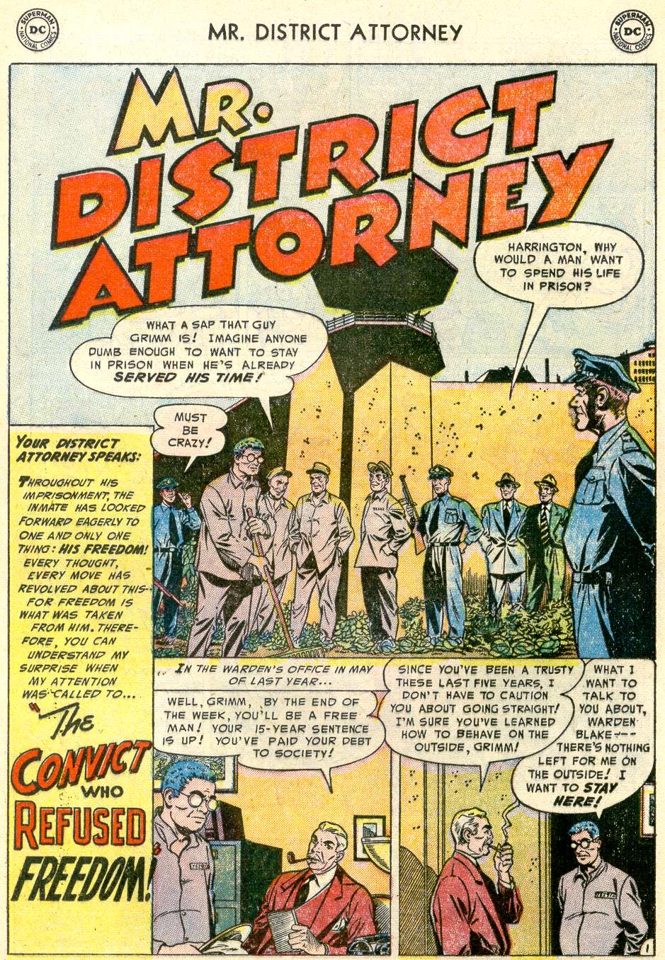 Read online Mr. District Attorney comic -  Issue #37 - 12
