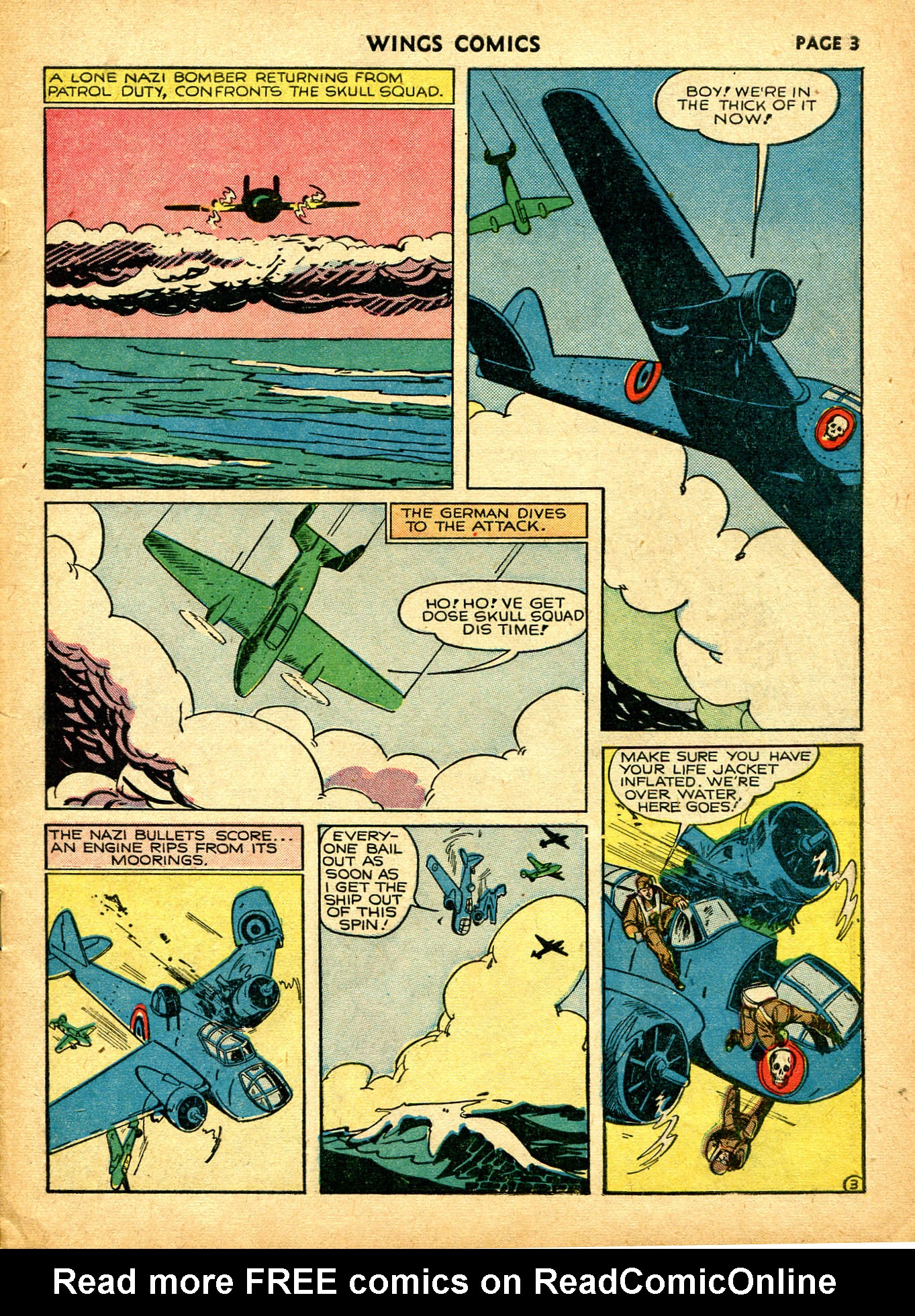 Read online Wings Comics comic -  Issue #6 - 5