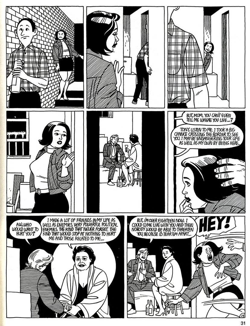Read online Love and Rockets (1982) comic -  Issue #47 - 33