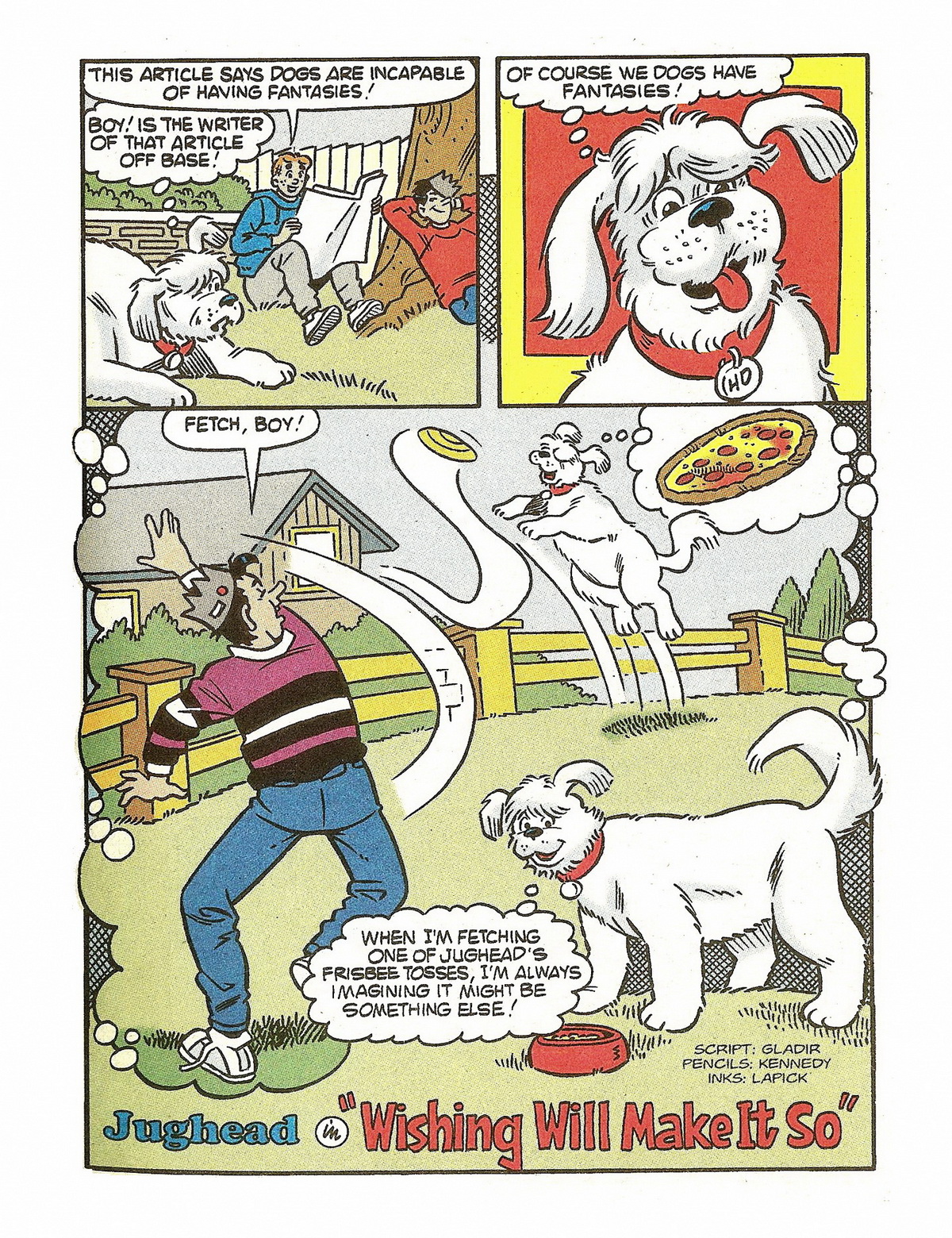 Read online Jughead's Double Digest Magazine comic -  Issue #70 - 188