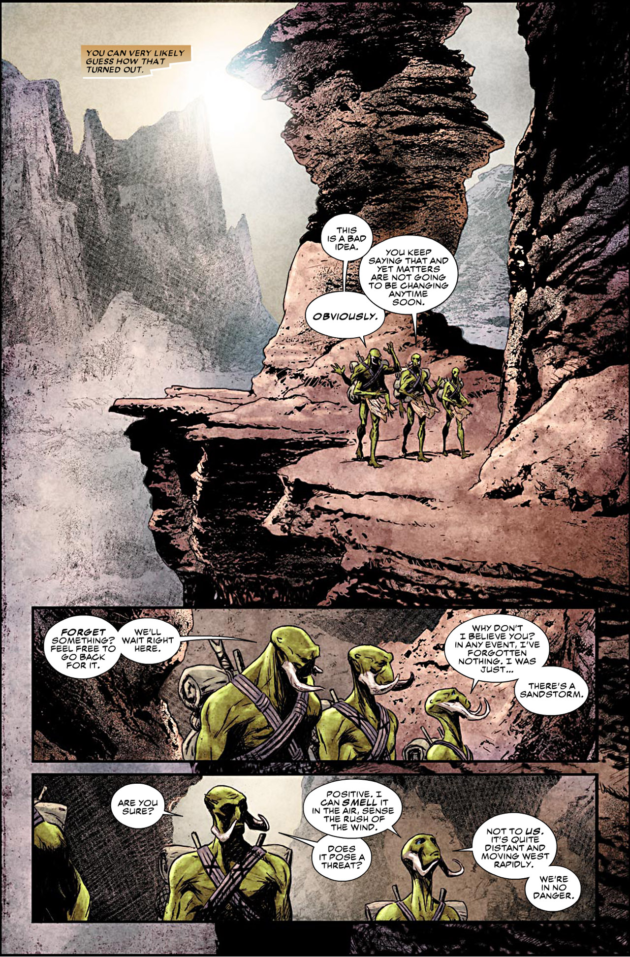Read online John Carter: The World of Mars comic -  Issue #2 - 11