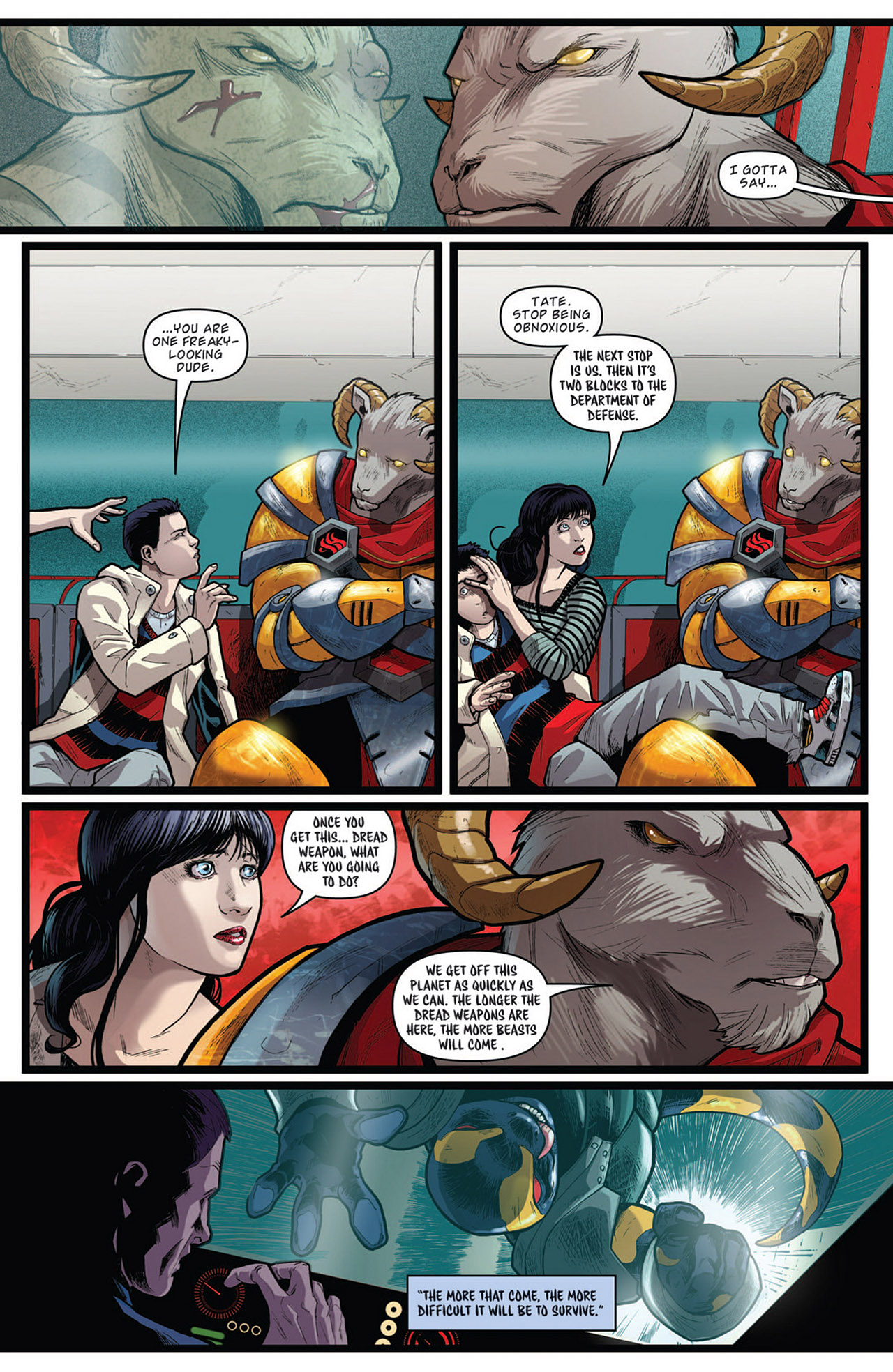 Read online Battle Beasts comic -  Issue #3 - 6