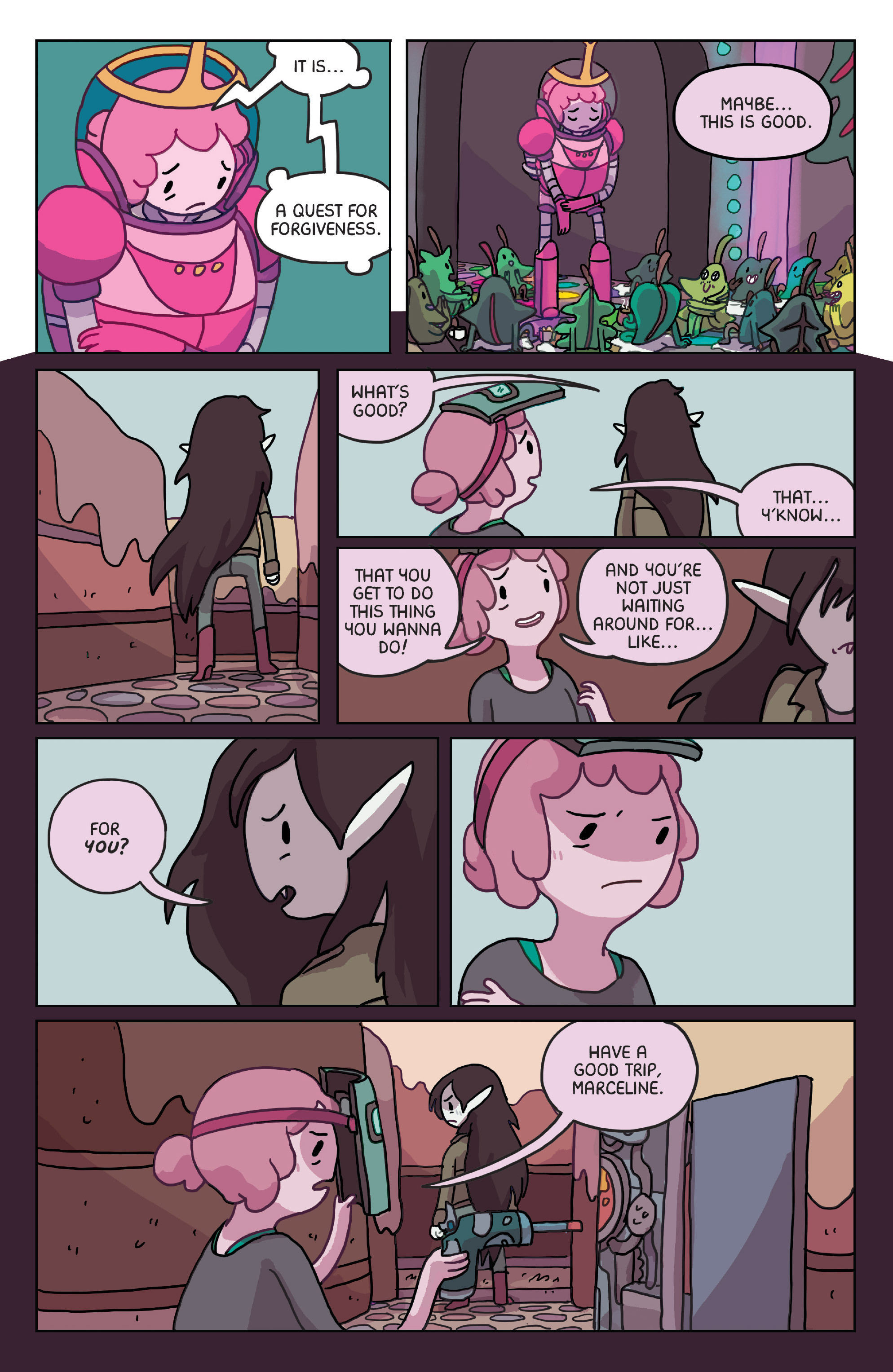 Read online Adventure Time: Marceline Gone Adrift comic -  Issue #4 - 20