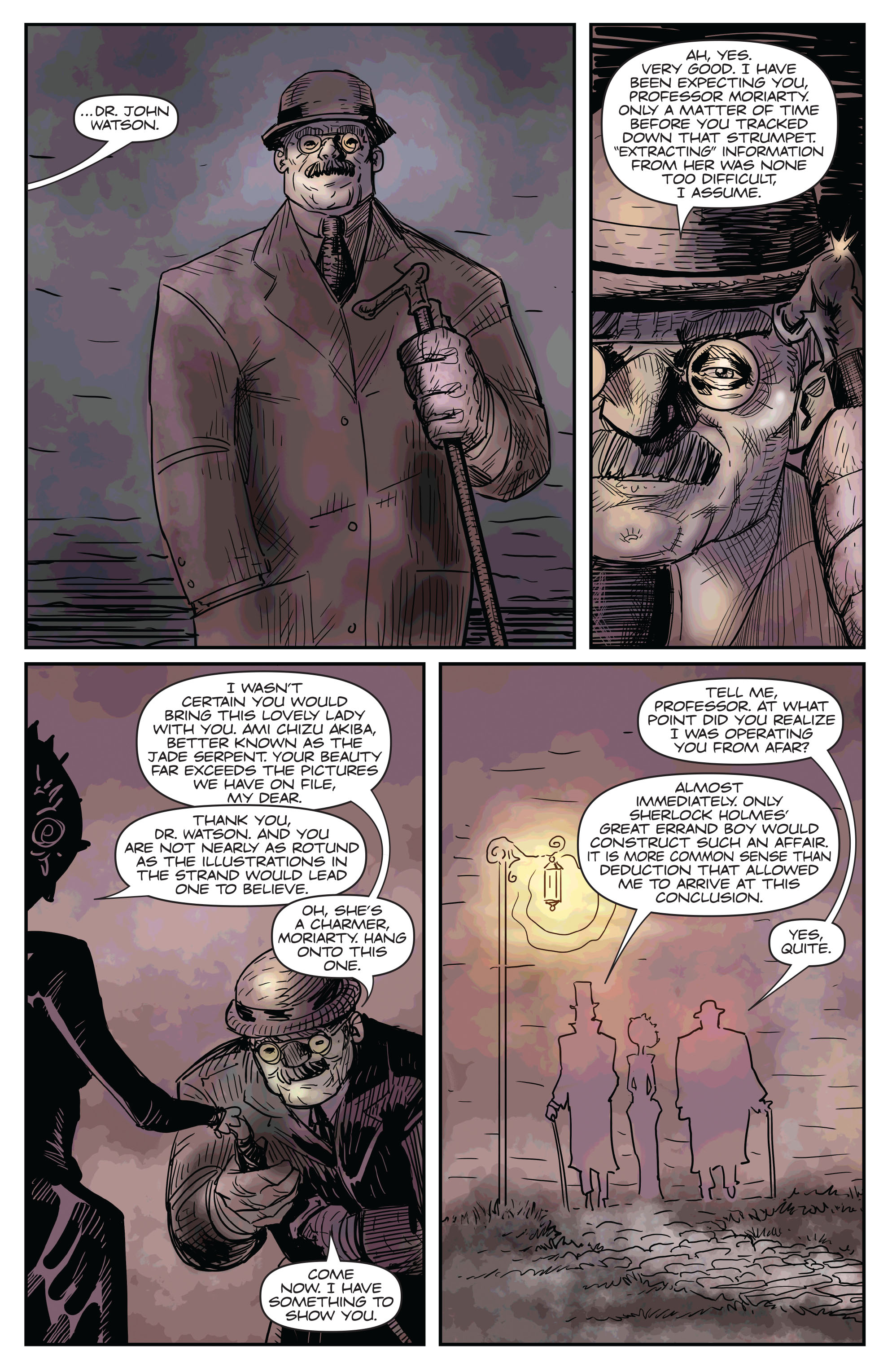 Read online Moriarty comic -  Issue # TPB 1 - 62