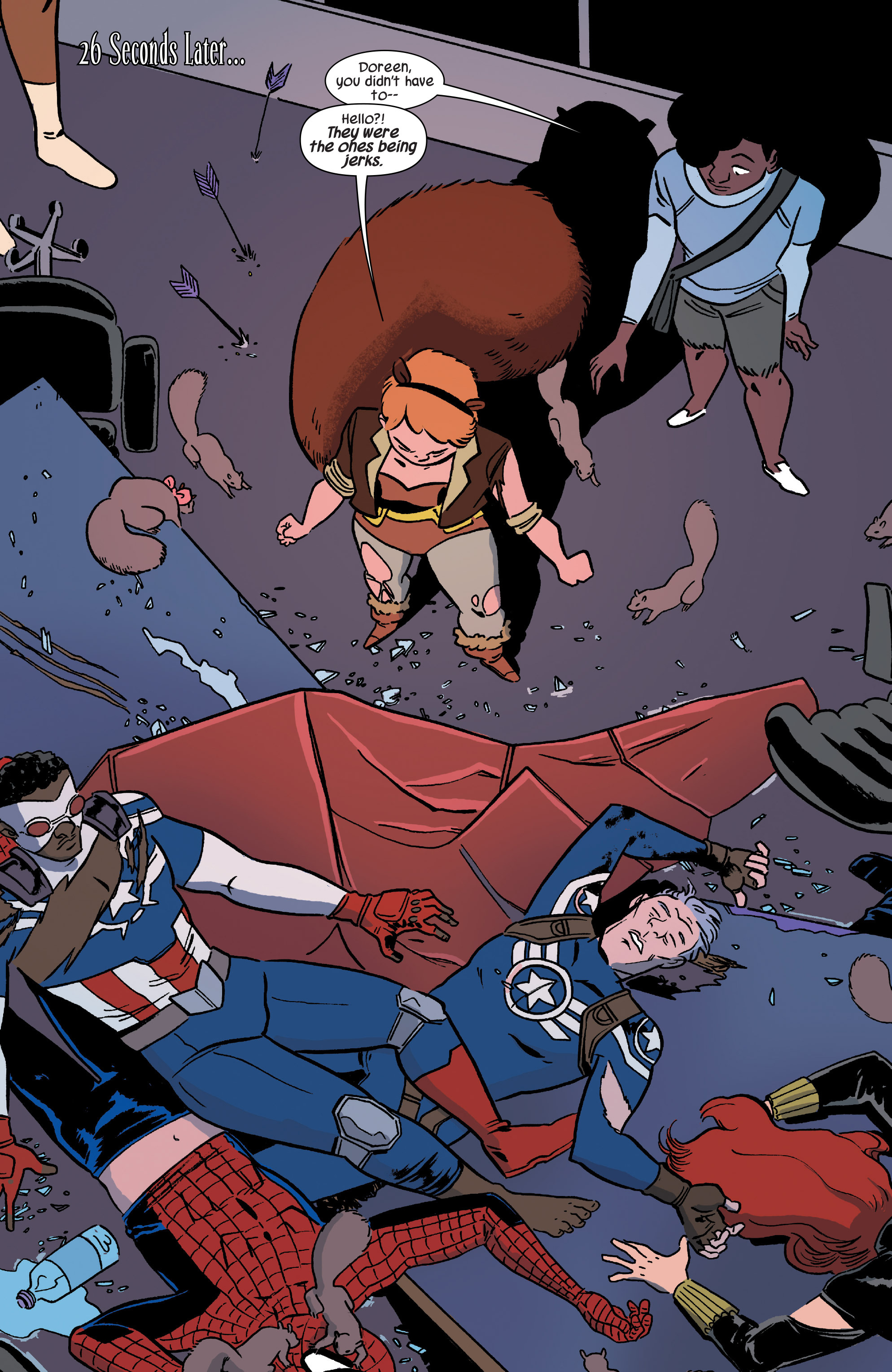 Read online The Unbeatable Squirrel Girl comic -  Issue #7 - 12