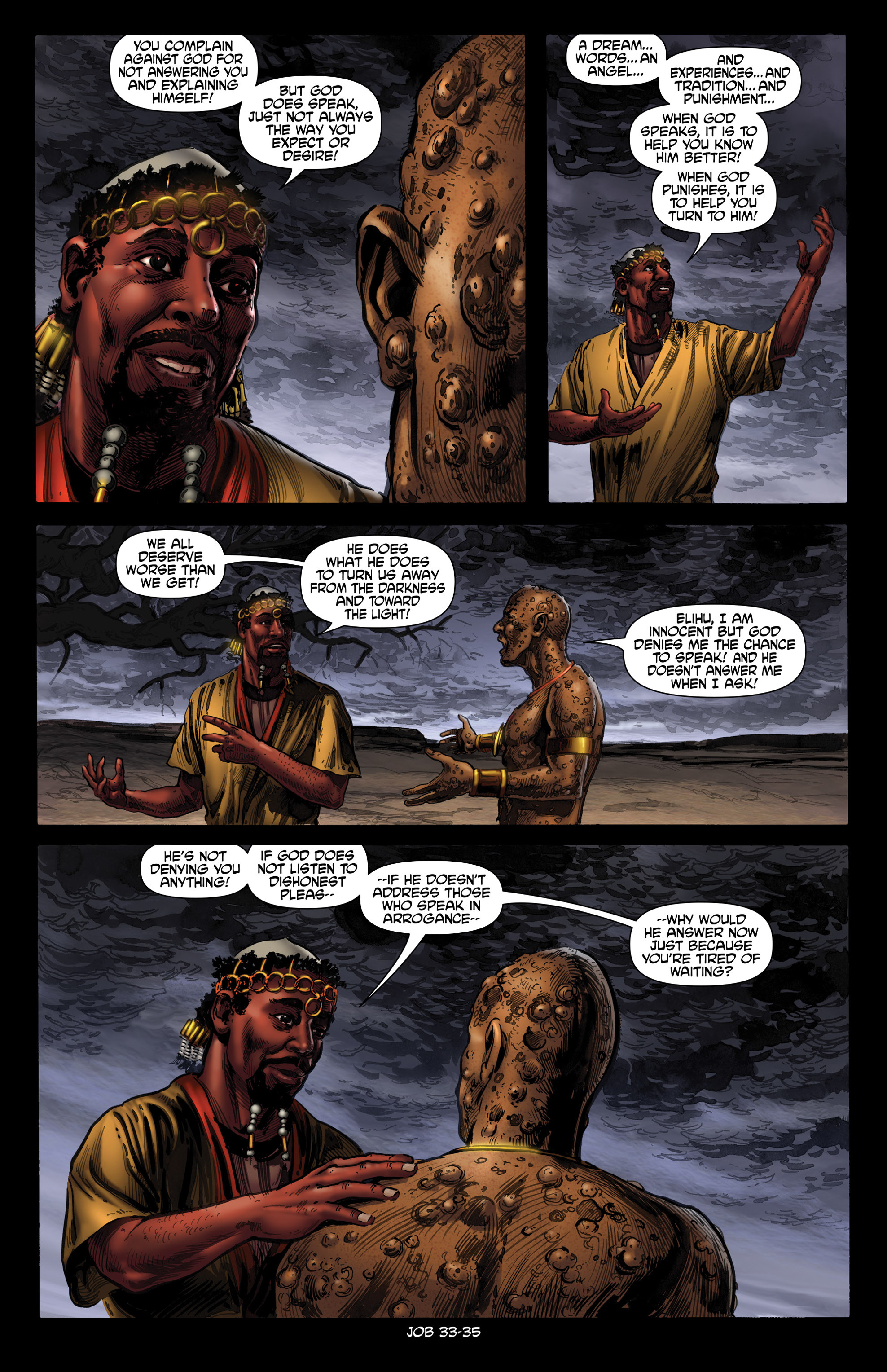 Read online The Kingstone Bible comic -  Issue #1 - 112