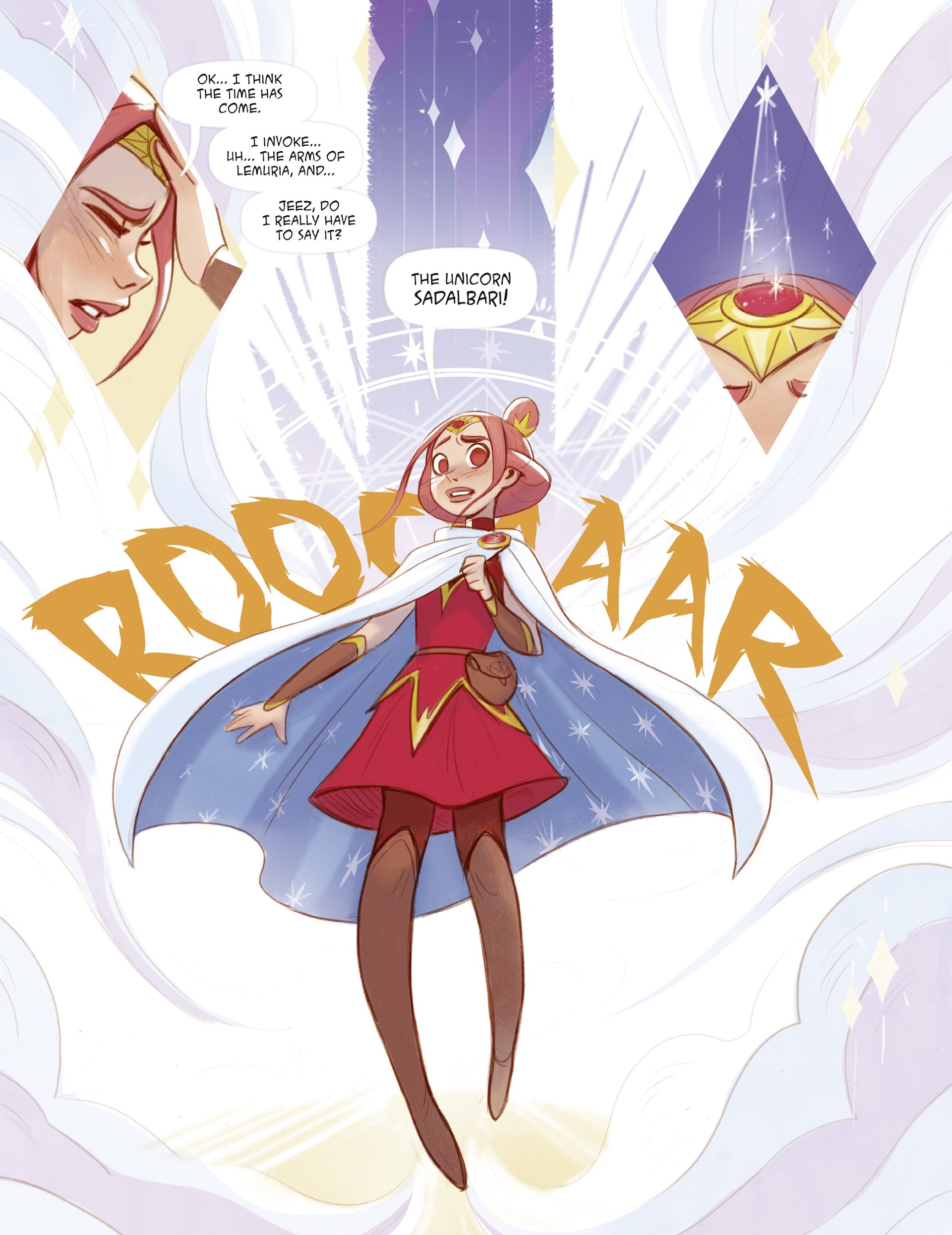 Read online The Unicorn Legacy: Call of the Goddess comic -  Issue # TPB - 12
