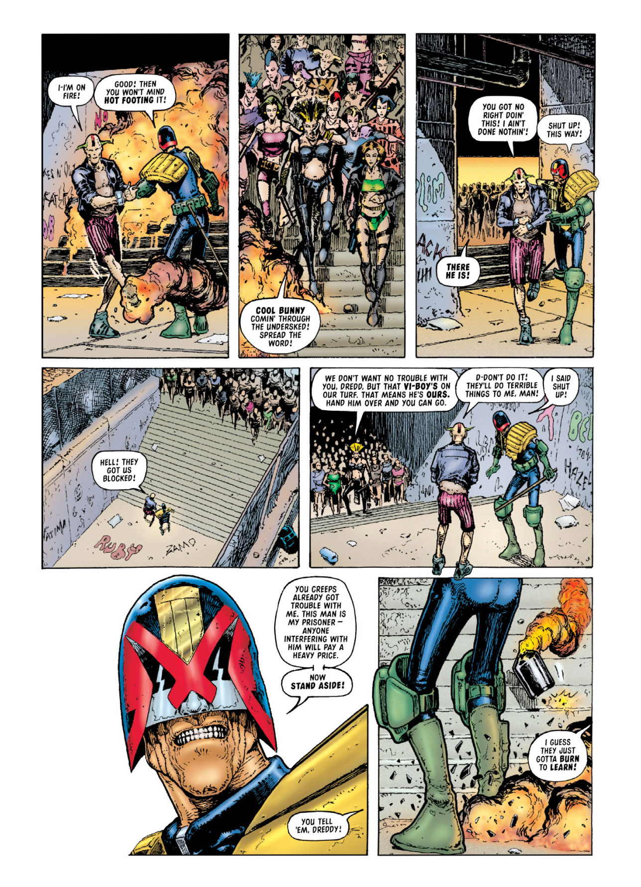 Read online Judge Dredd: The Complete Case Files comic -  Issue # TPB 27 - 66
