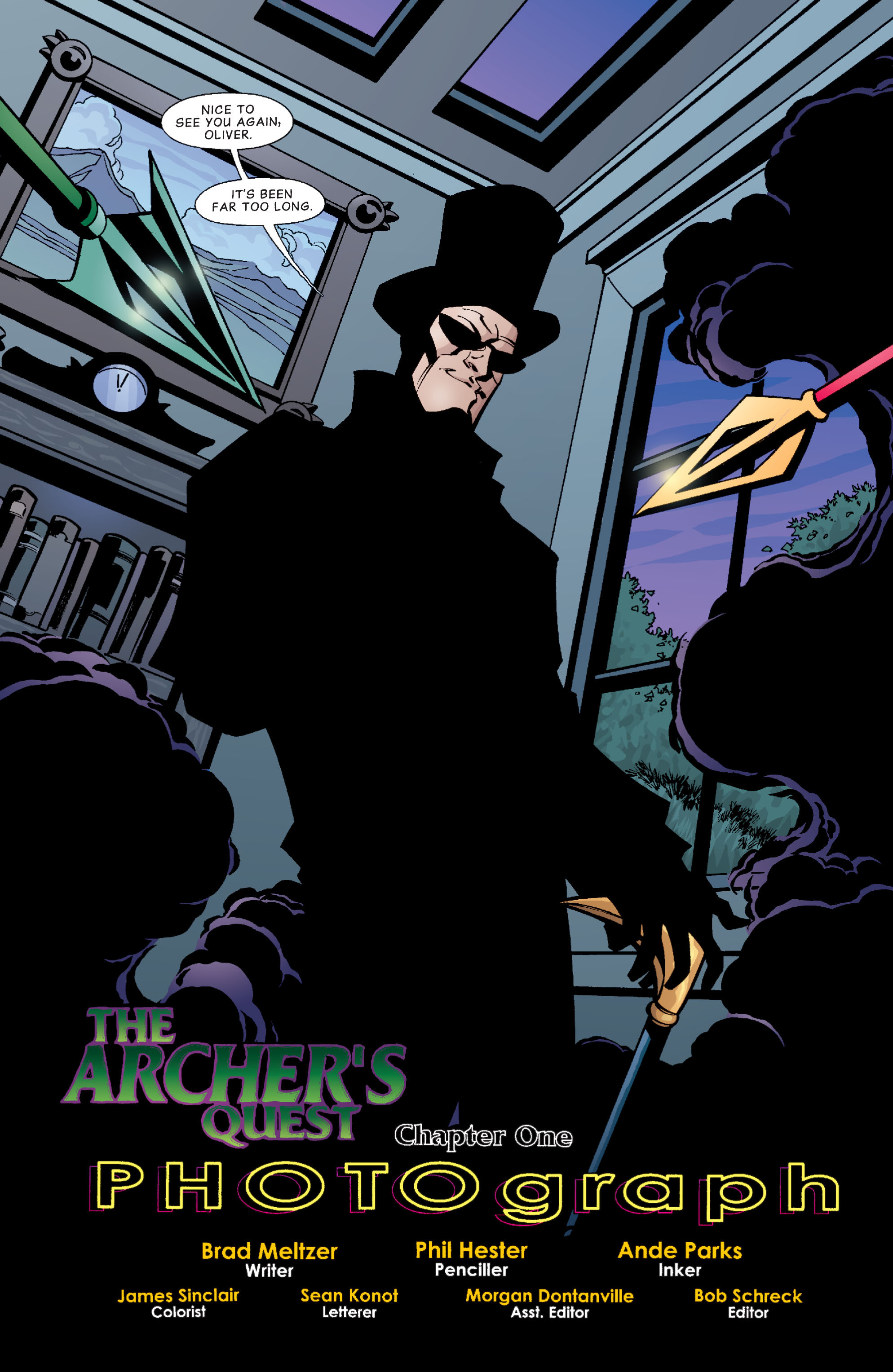 Read online Green Arrow: The Archer's Quest comic -  Issue # TPB - 28