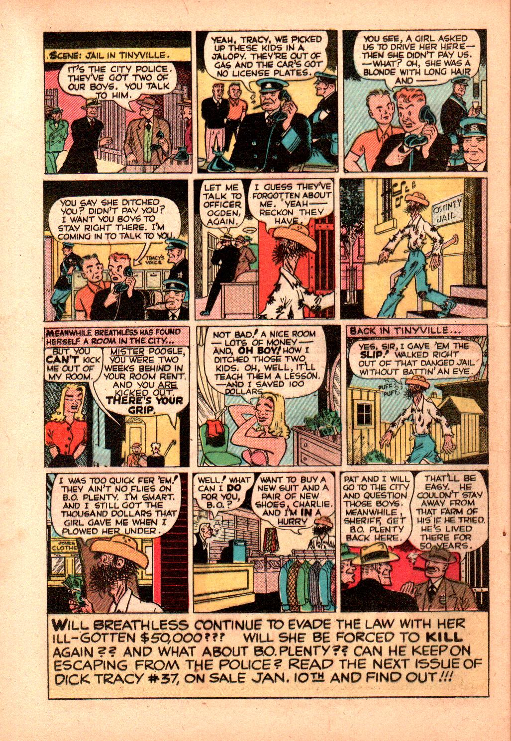 Read online Dick Tracy comic -  Issue #37 - 26