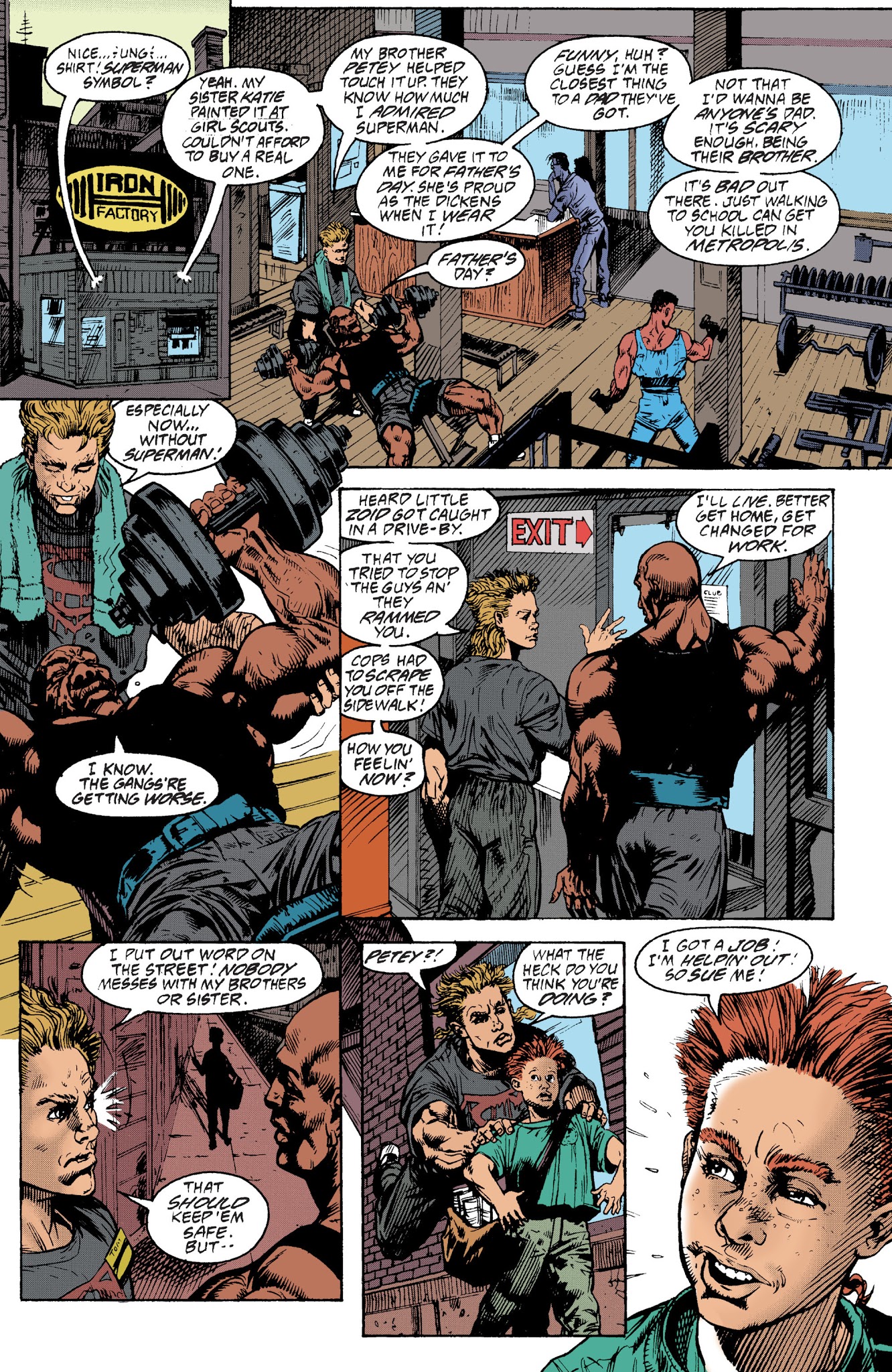 Read online Superman: Reign of the Supermen comic -  Issue # TPB - 121