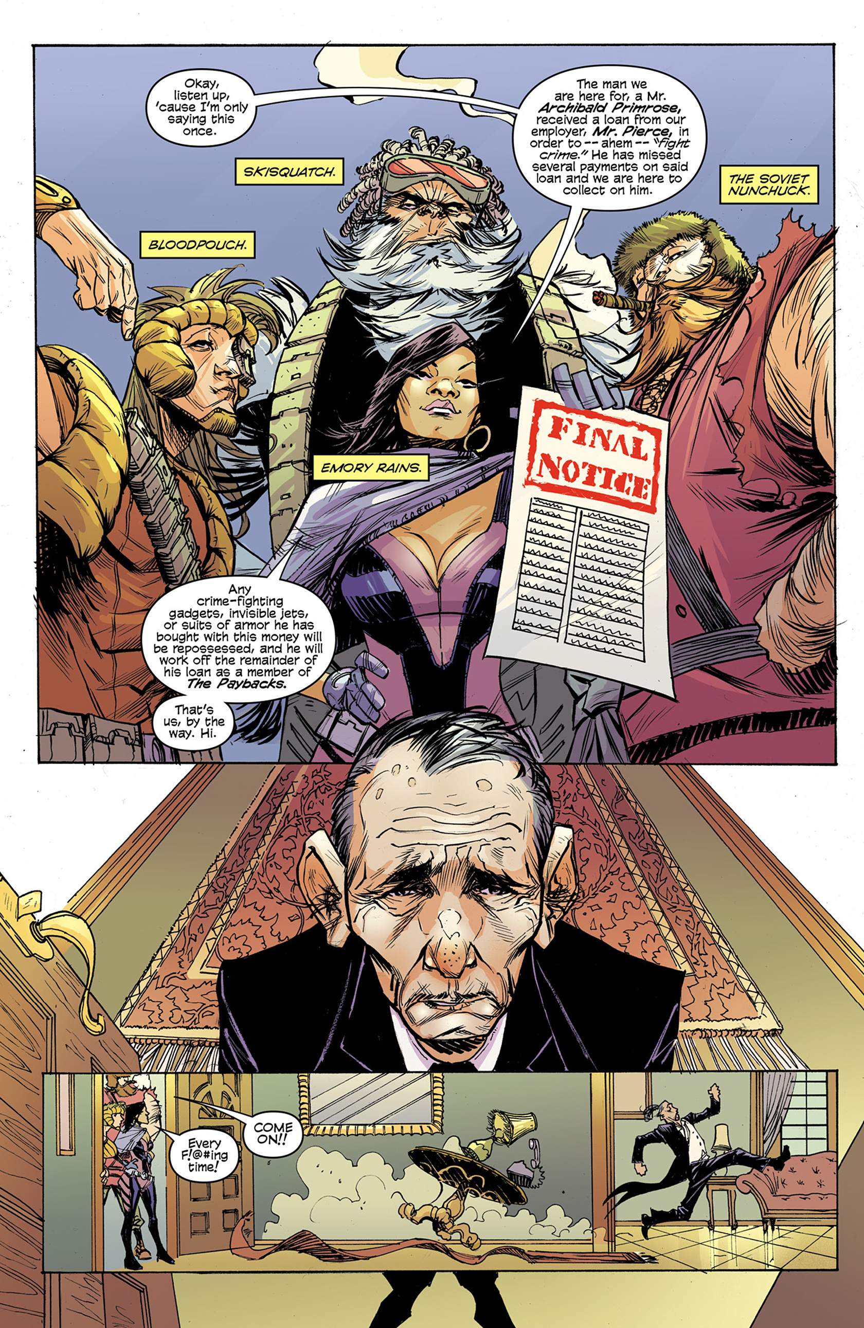 Read online The Paybacks (2015) comic -  Issue #1 - 3