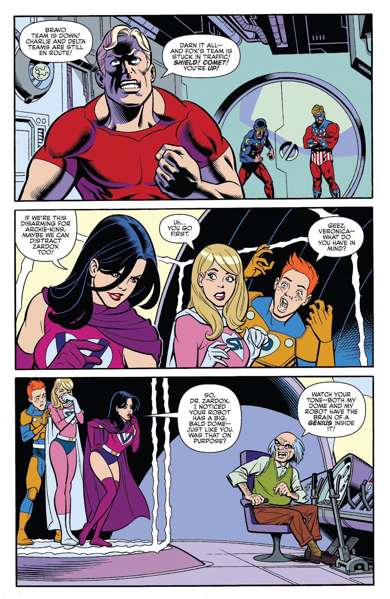 Read online Archie's Superteens Versus Crusaders comic -  Issue #2 - 8