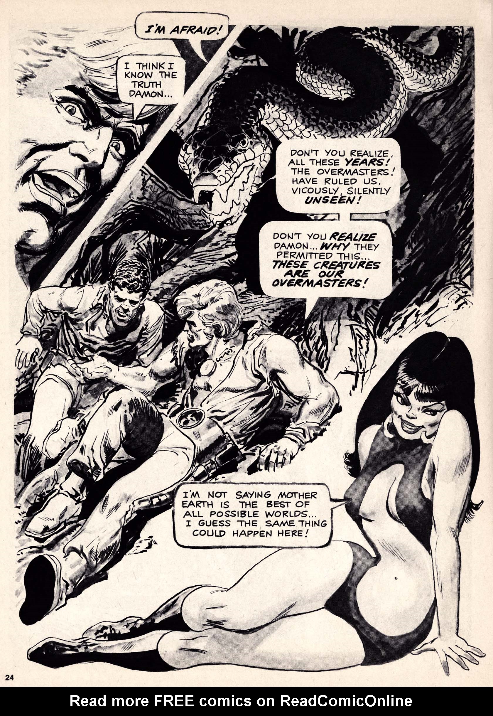 Read online Vampirella (1969) comic -  Issue #3 - 24