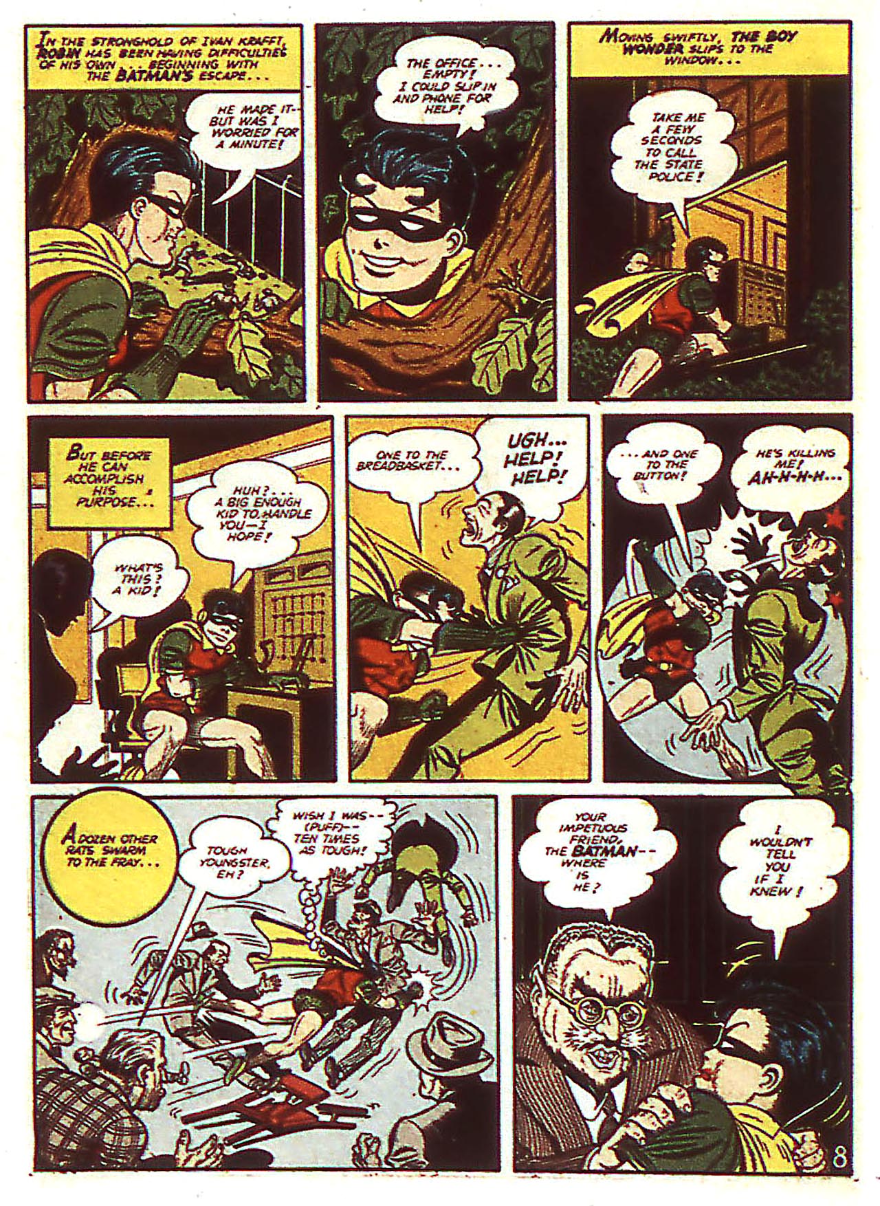 Read online Detective Comics (1937) comic -  Issue #84 - 10