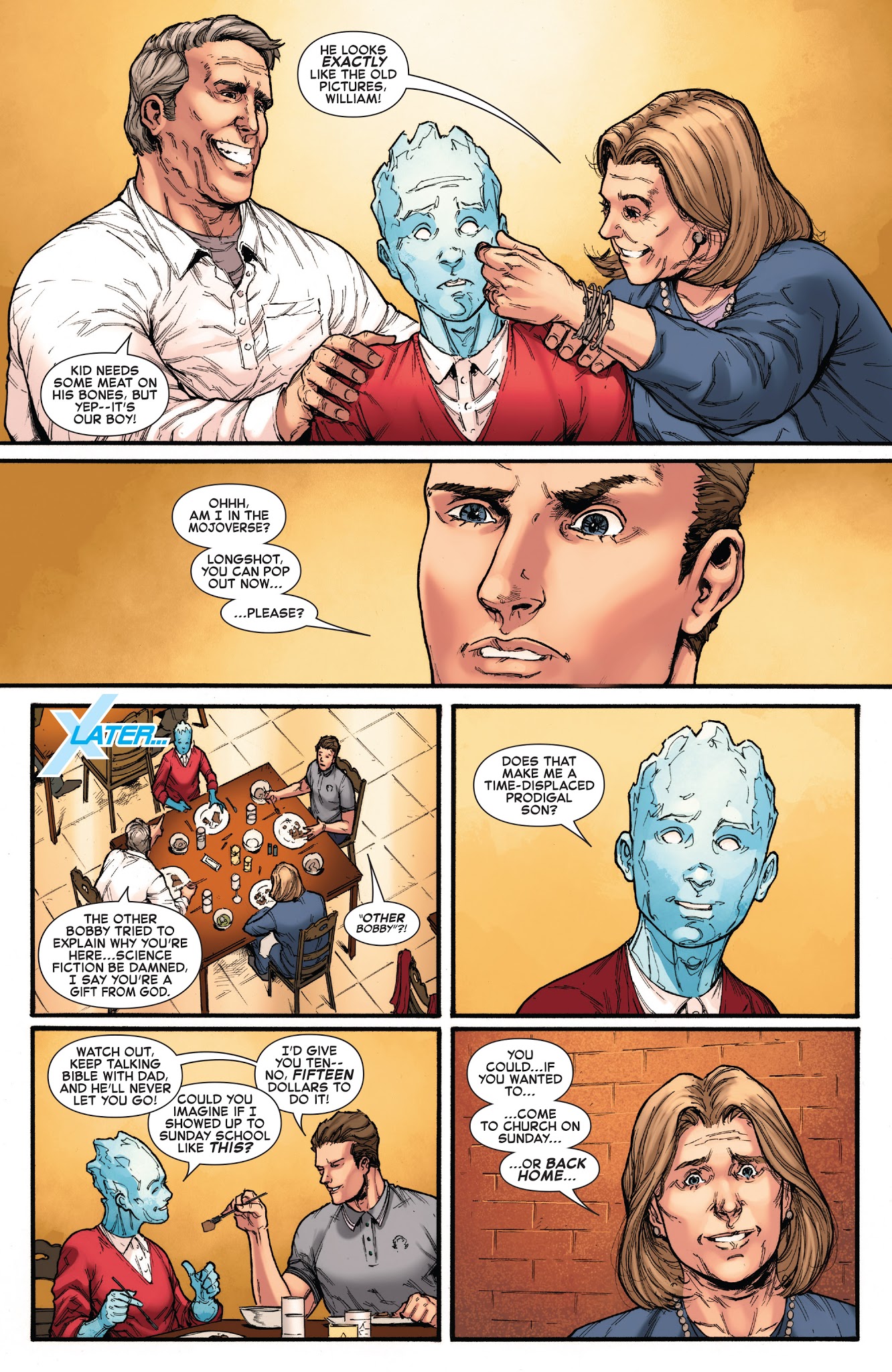 Read online Iceman (2017) comic -  Issue #8 - 13