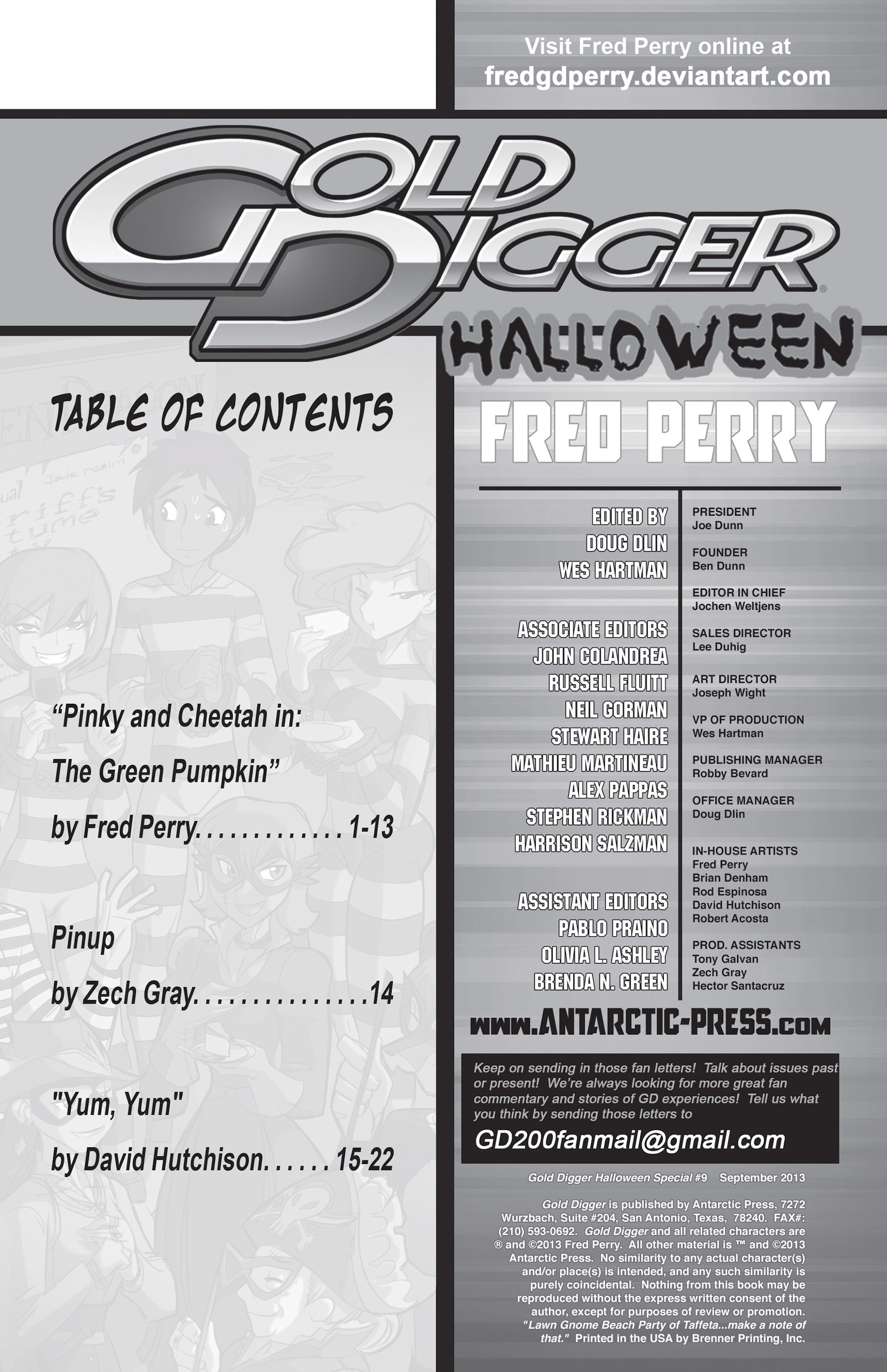 Read online Gold Digger Halloween Special comic -  Issue #9 - 2